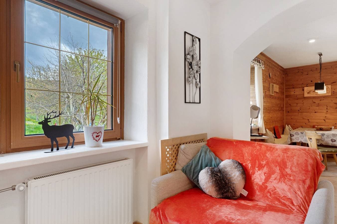 Foto 10 von 32: Ferienwohnung Huanzhof Schwarzhorn mit Bergblick, Garten & Terrasse