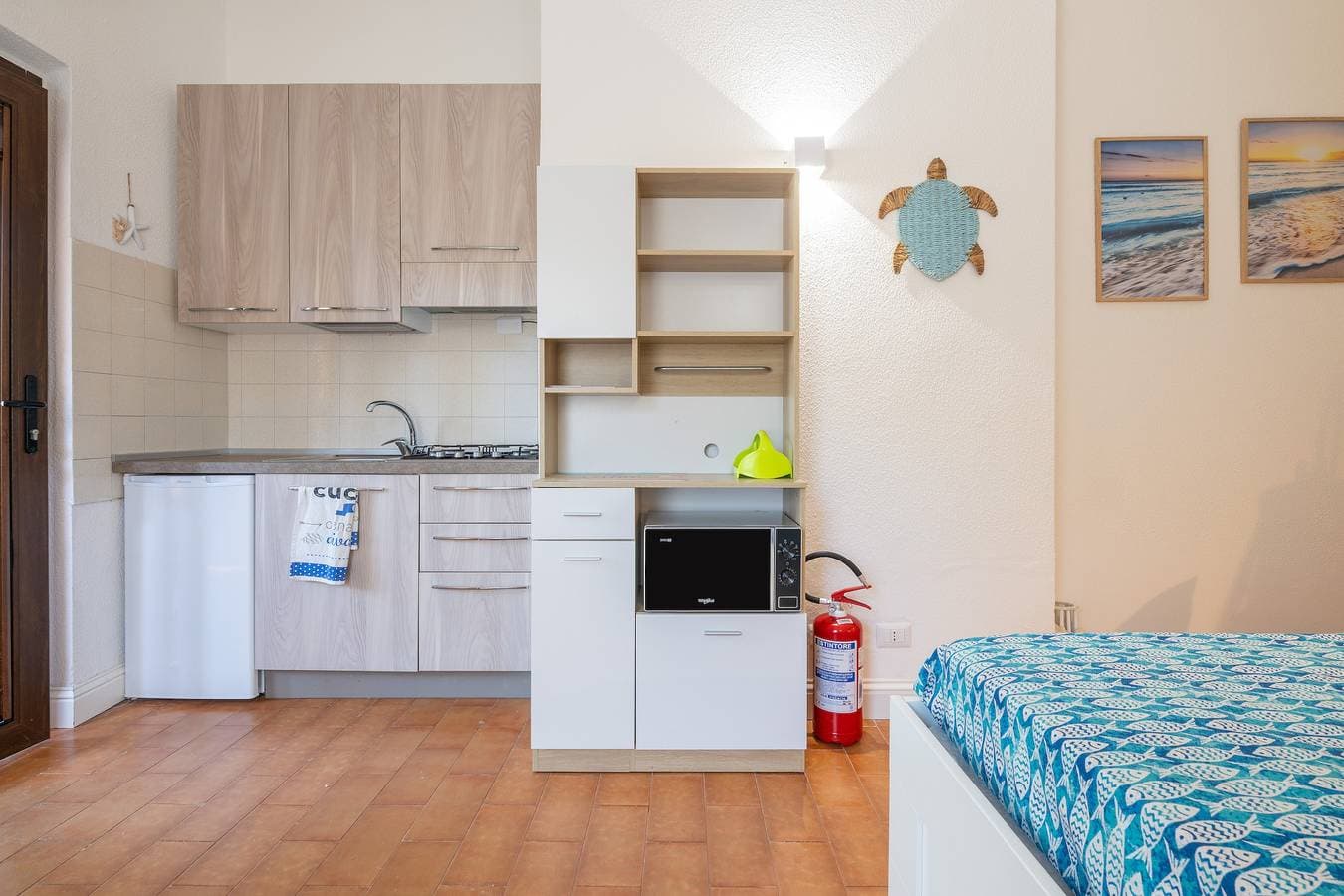 Foto 9 von 23: Ferienhaus 'Keka' mit privater Terrasse, Gemeinschaftsgarten und Klimaanlage