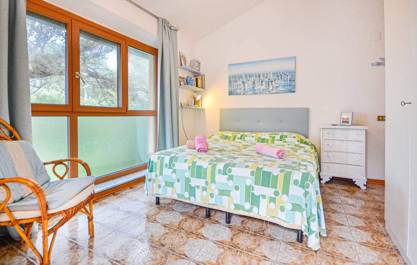 Foto 10 von 26: Gemütliche Ferienwohnung mit WLAN, Terrasse und Garten – 700 m vom Strand Cala del Leone entfernt