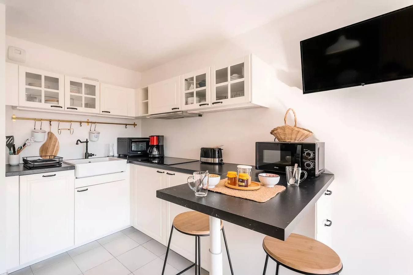 Foto 6 von 15: Carnac - Ferienwohnung 2 Zimmer - 30m2 - Meerblick