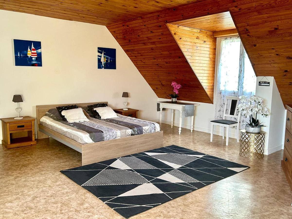 Chambre avec cuisine à la campagne au calme 1