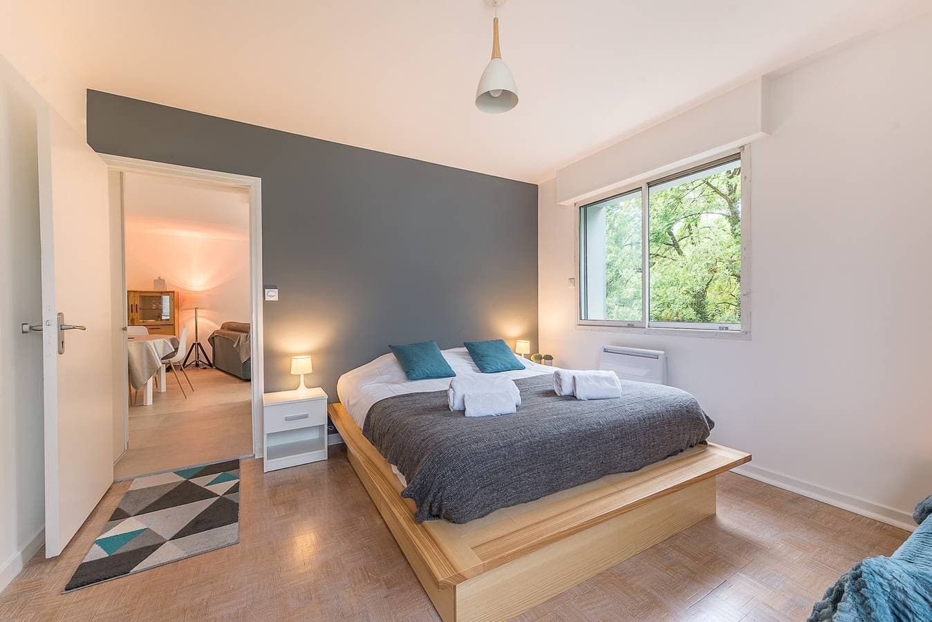 Foto 5 von 21: Ferienwohnung für 4 Personen mit Balkon