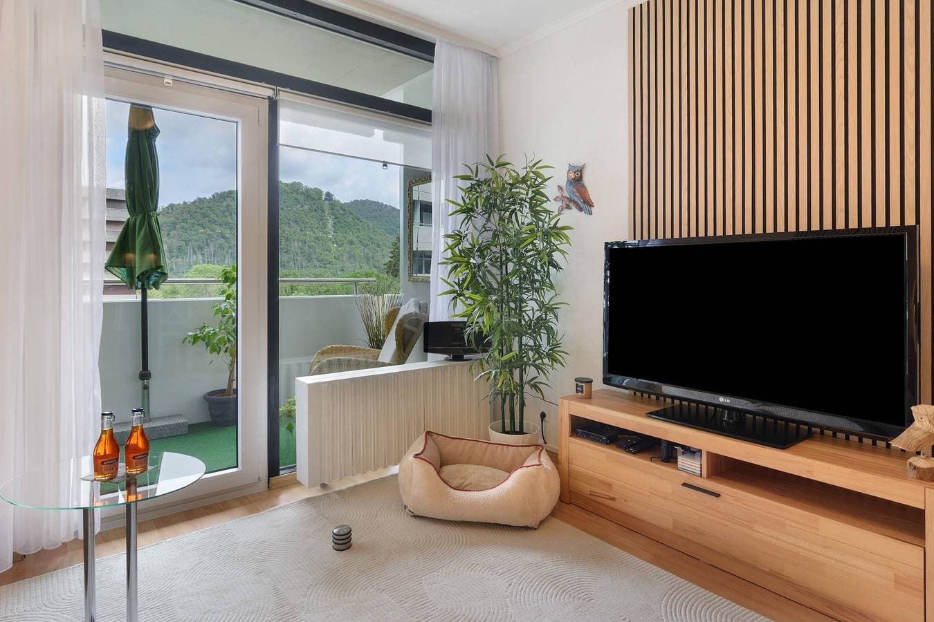 Foto 5 von 44: Apartment „KauzenNest“ mit Bergblick, Balkon und WLAN