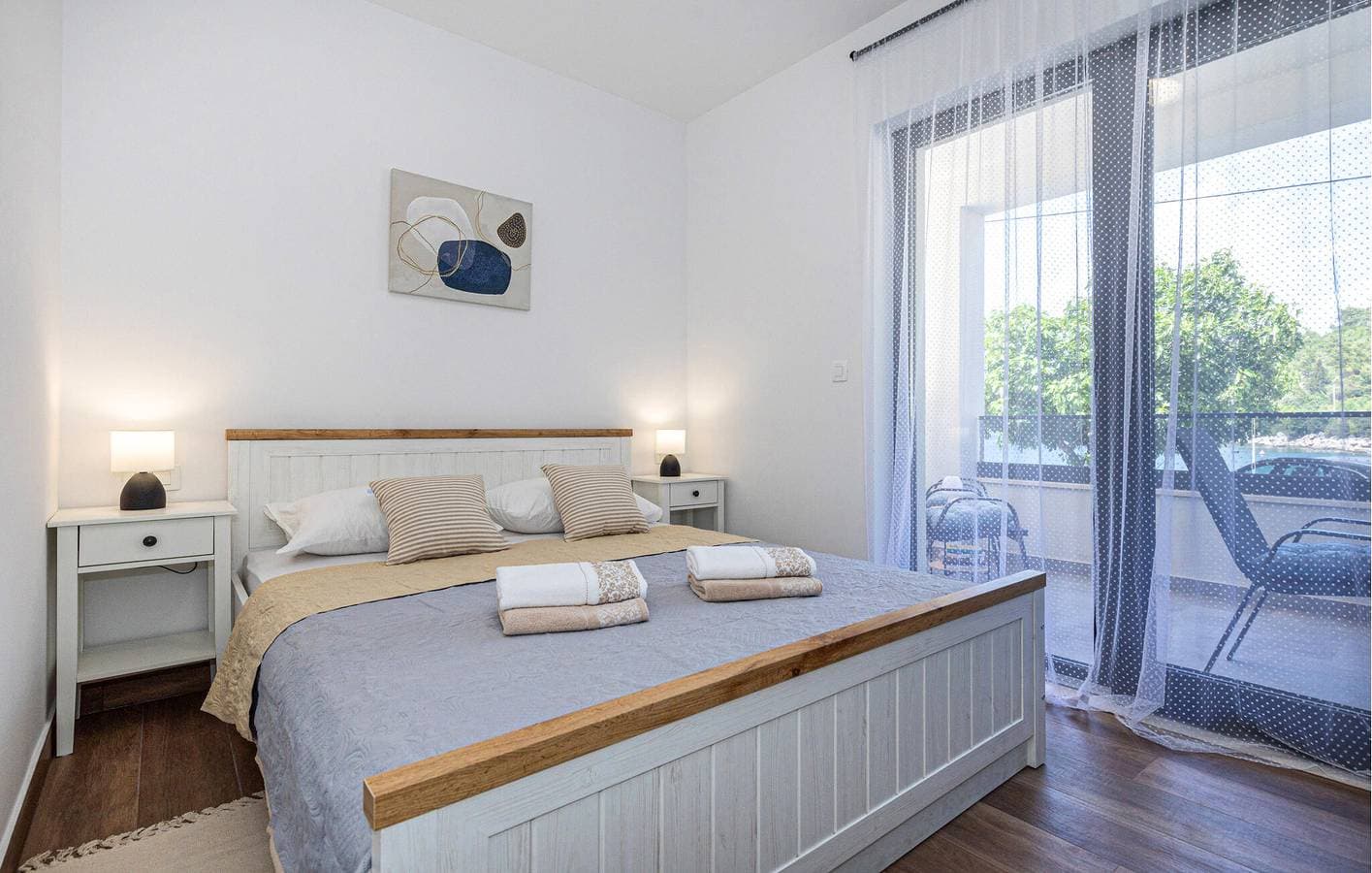 Foto 8 von 29: Gemütliche Wohnung mit Terrasse, WLAN und Parkplatz, 2,5 km vom Strand entfernt