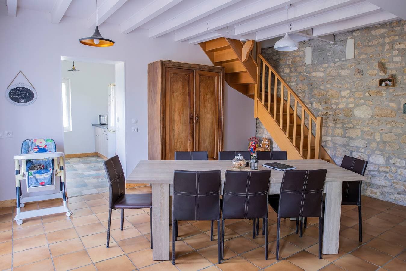 Foto 12 von 34: Komfortables Gîte, Terrasse, 4-8 Schlafplätze, nahe Zoo Beauval & Loire-Schlösser