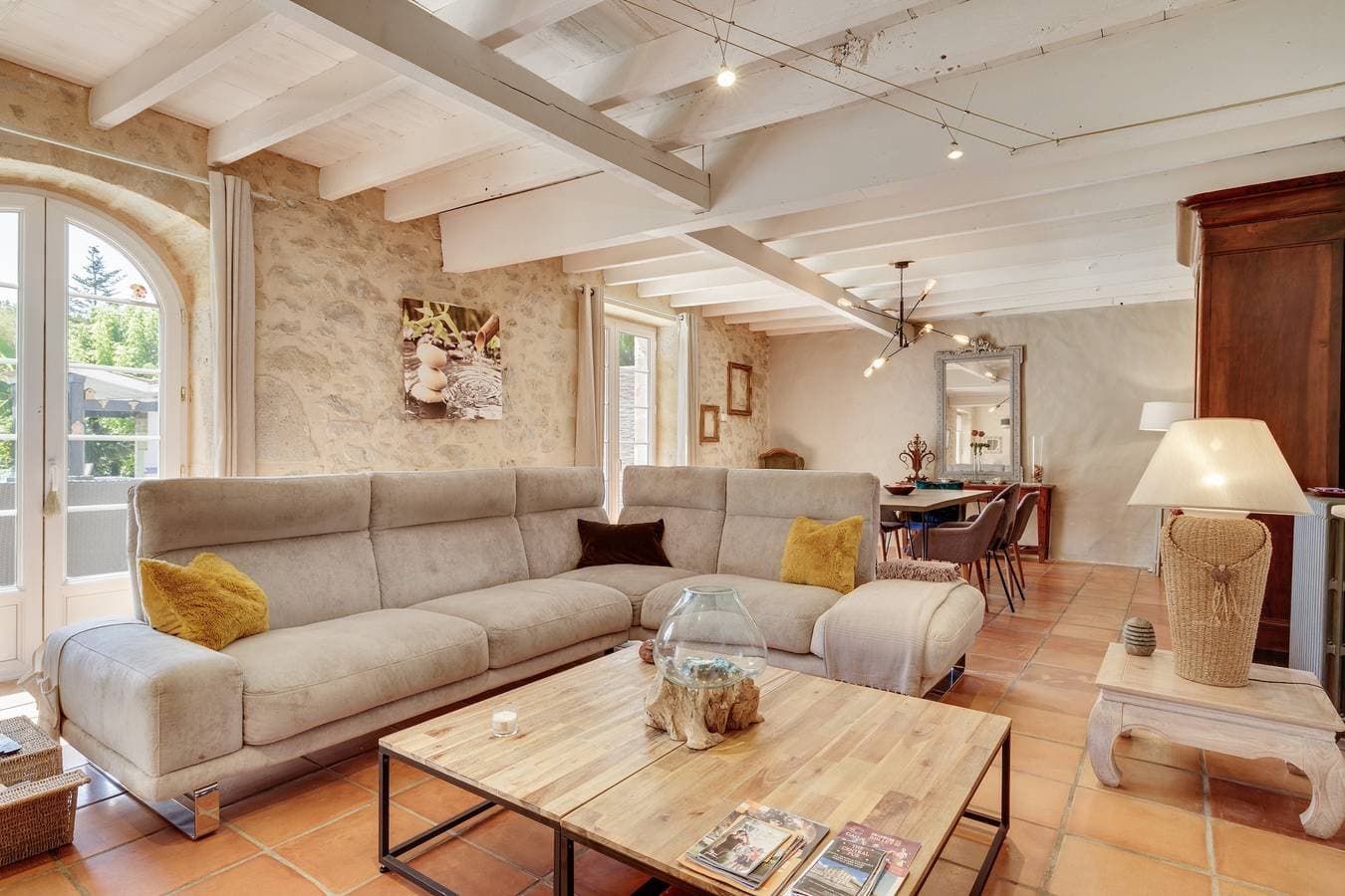 Foto 6 von 34: Villa „La Maison Des Vignes“ mit privatem Pool, privater Terrasse und WLAN