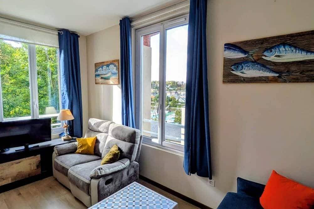 Foto 9 von 23: La Mouette | Harbour View • Maritime Vibe • Saint-Valéry-en-Caux