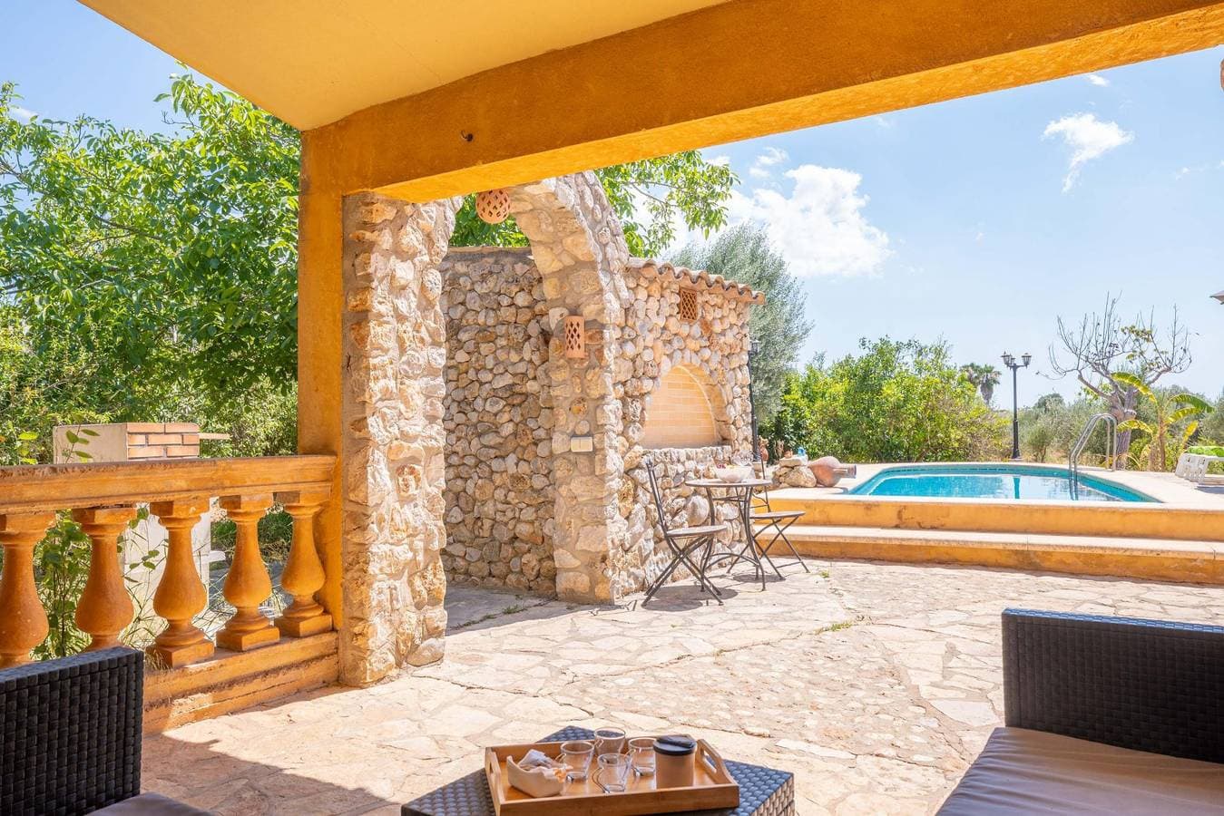 Foto 9 von 33: Raco De Can Pep - Wundervolles, mallorquinisches Landhaus mit privatem Pool in ruhiger Umgebung. WiFi gratis