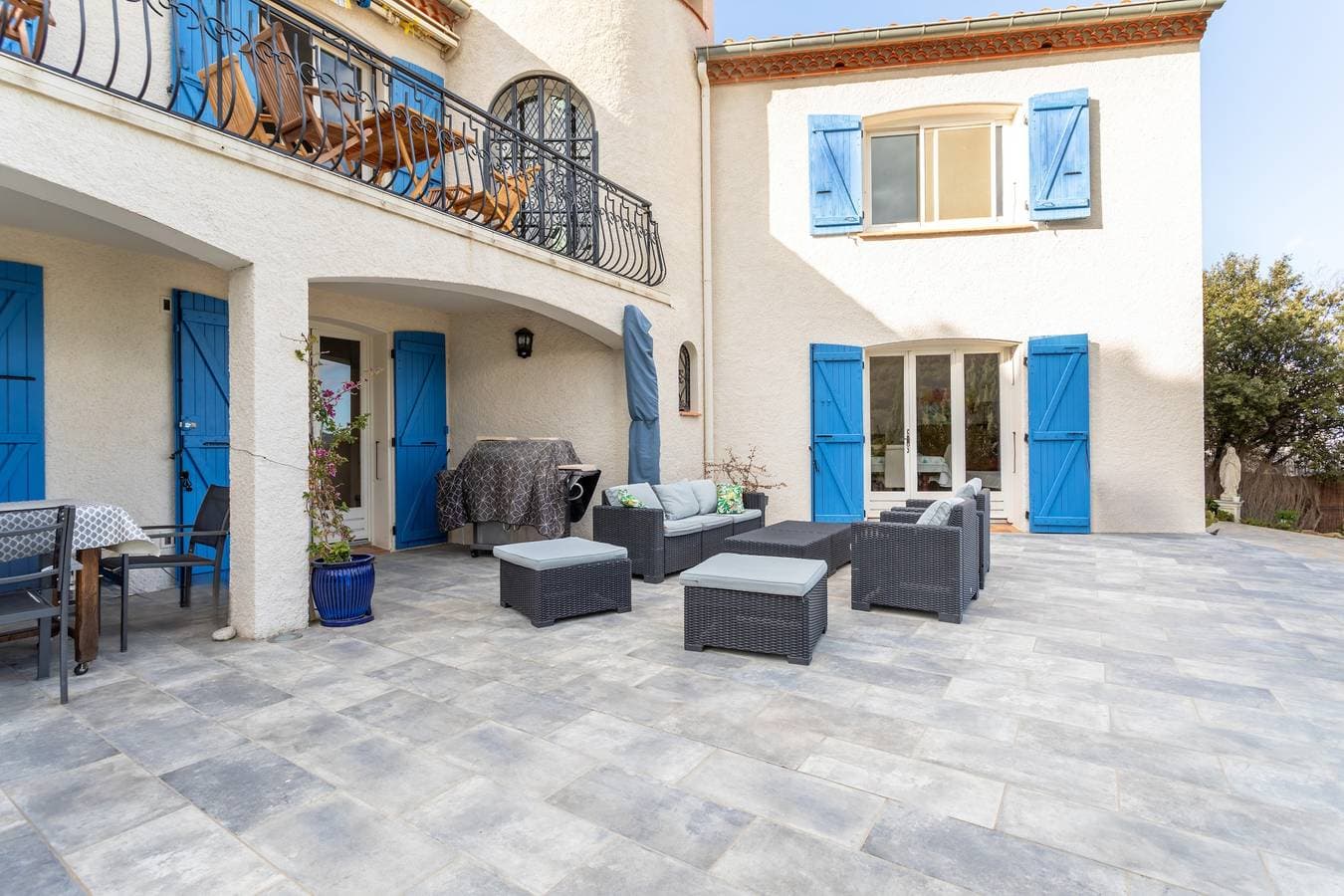 Foto 3 von 31: Villa 'La Bastide Des Albères' mit Meerblick, privatem Pool und WLAN