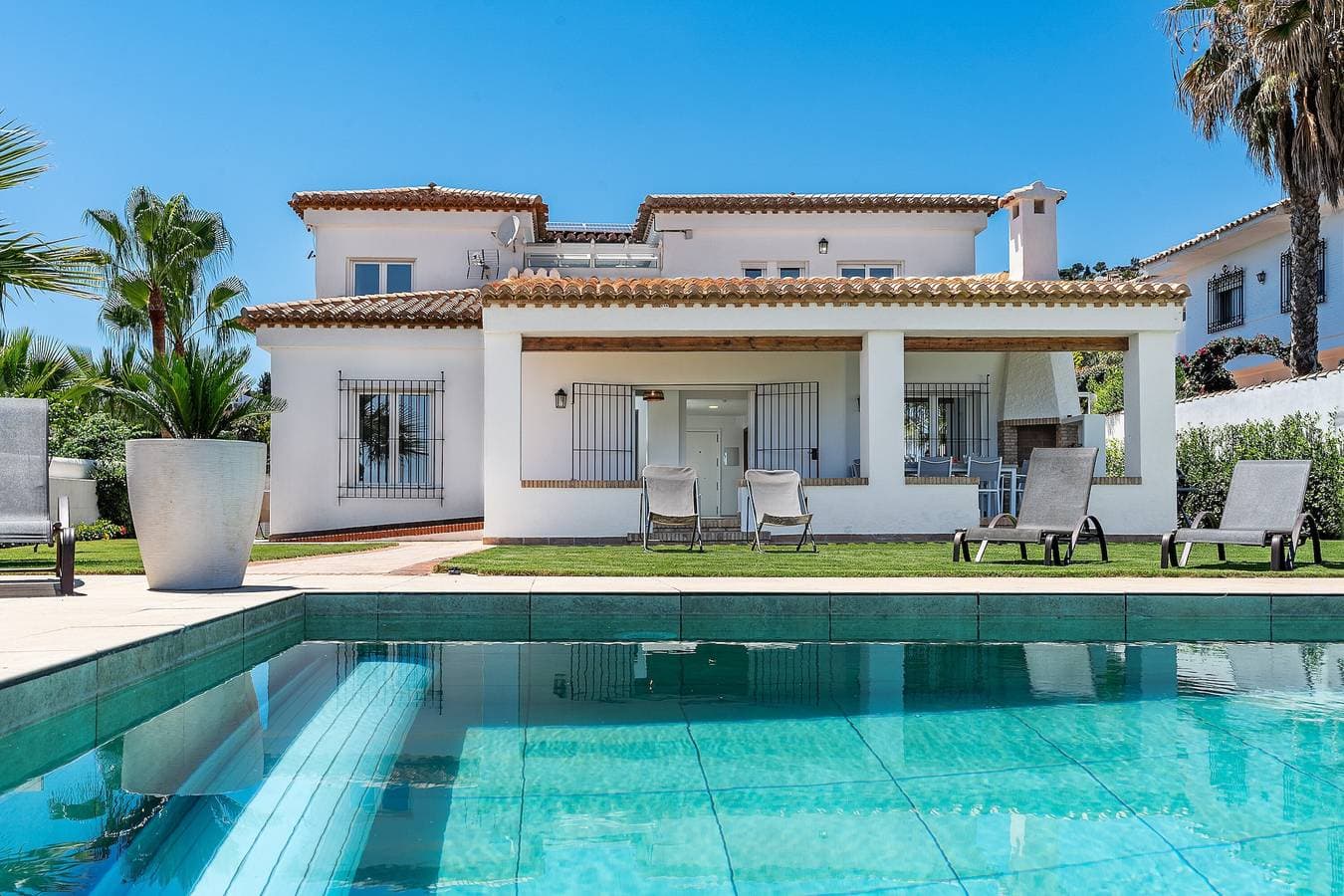 Foto 3 von 26: Villa "Las Arenas" mit Meerblick, privatem Pool & WLAN