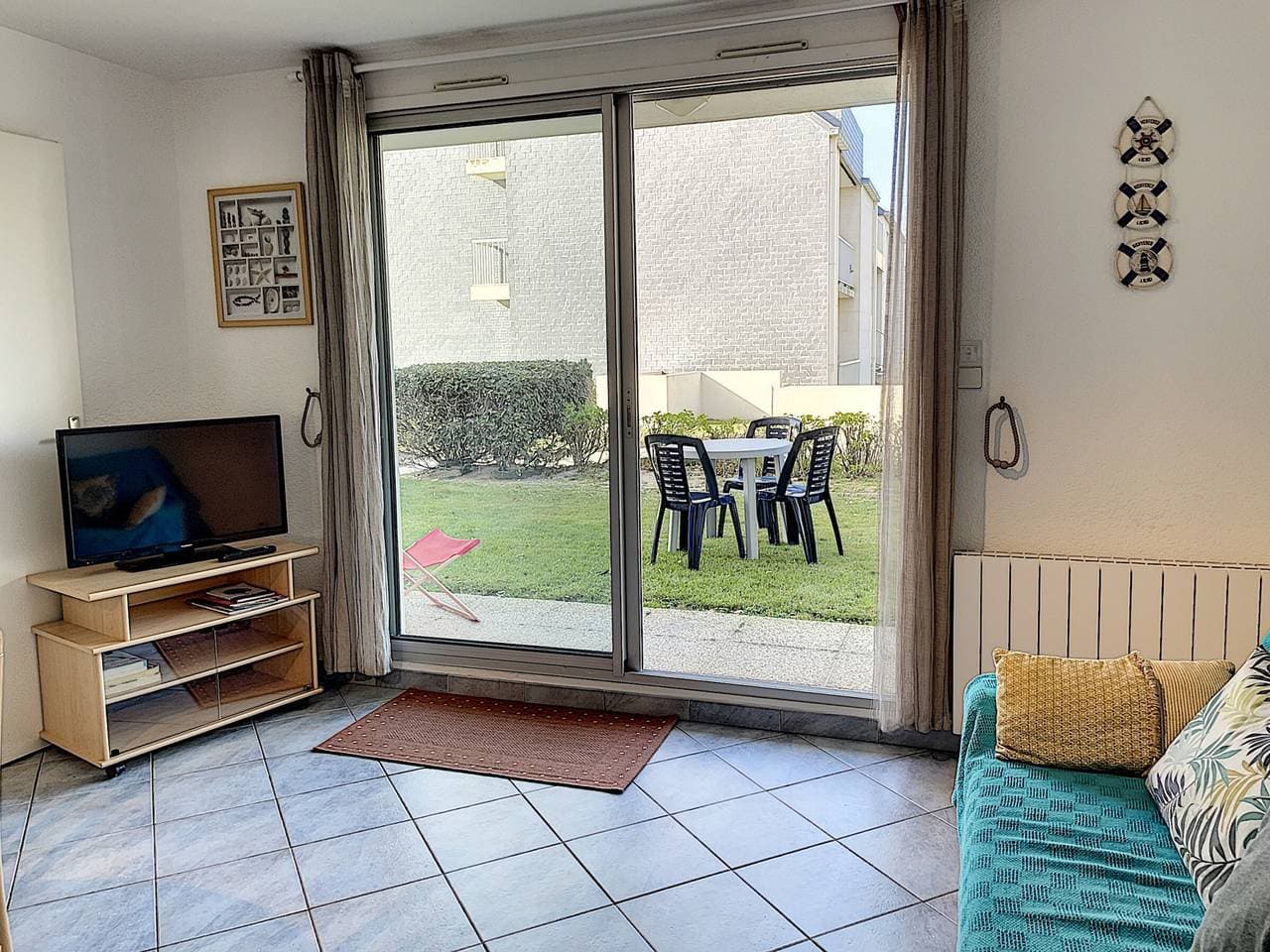 Foto 6 von 19: Wohnung 50m vom Strand mit Terrasse und Garten