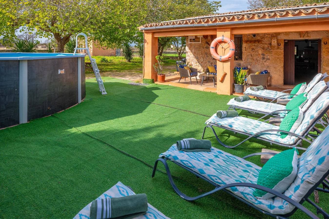 Foto 4 von 36: Finca Can Calisto - Apartment mit privaten Pool in Inca. WiFi gratis