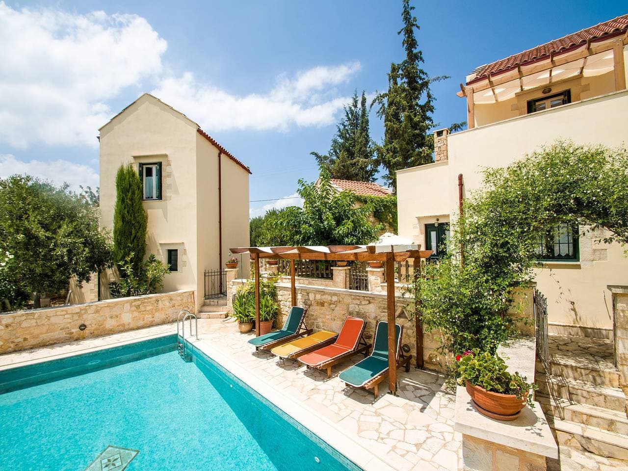 Villa in Chania nahe Almyrida Strand 1