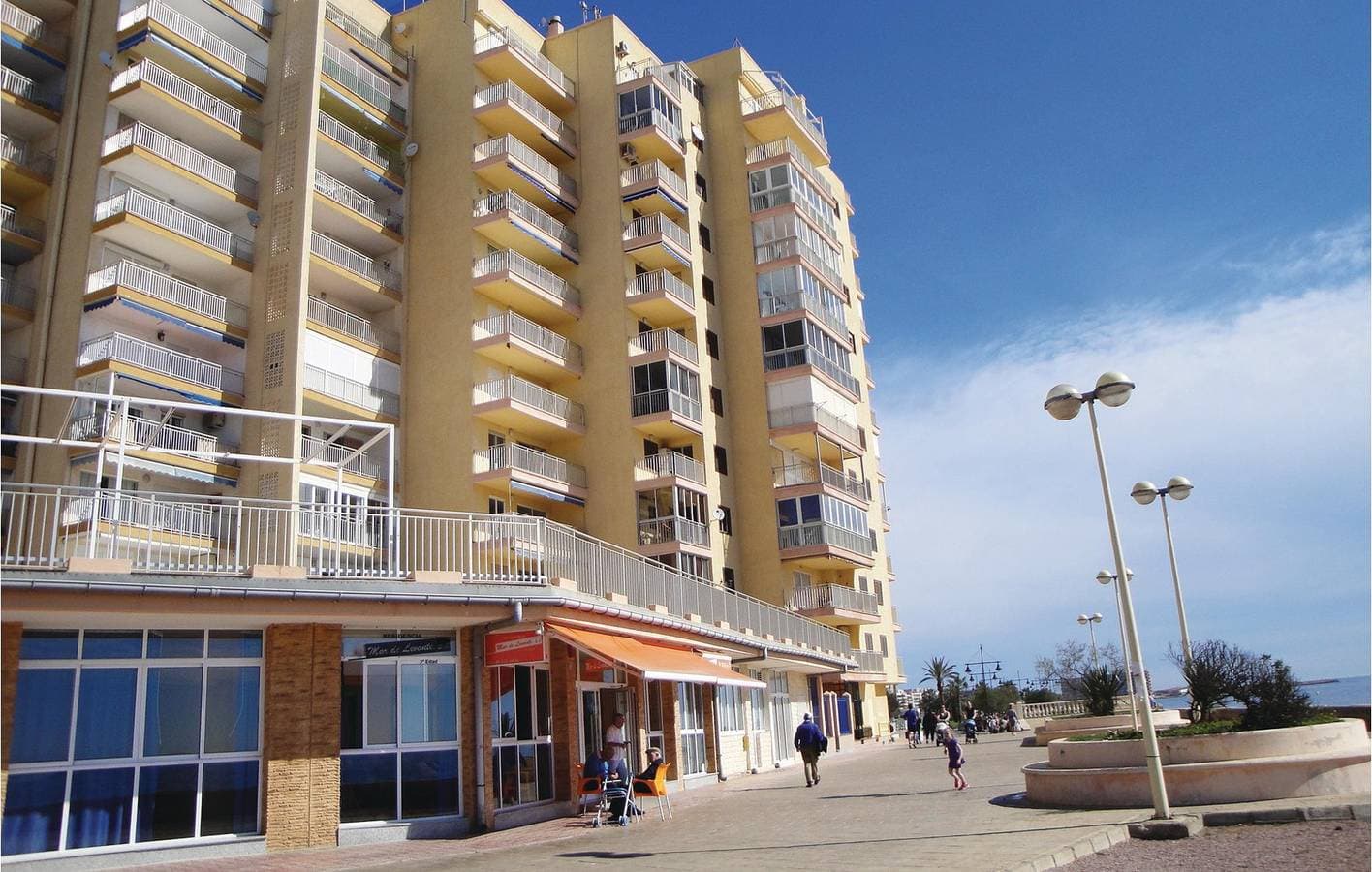 Meerblick-Terrassen-Apartment: AC, Kochfeld, 1,5km zum Strand 1