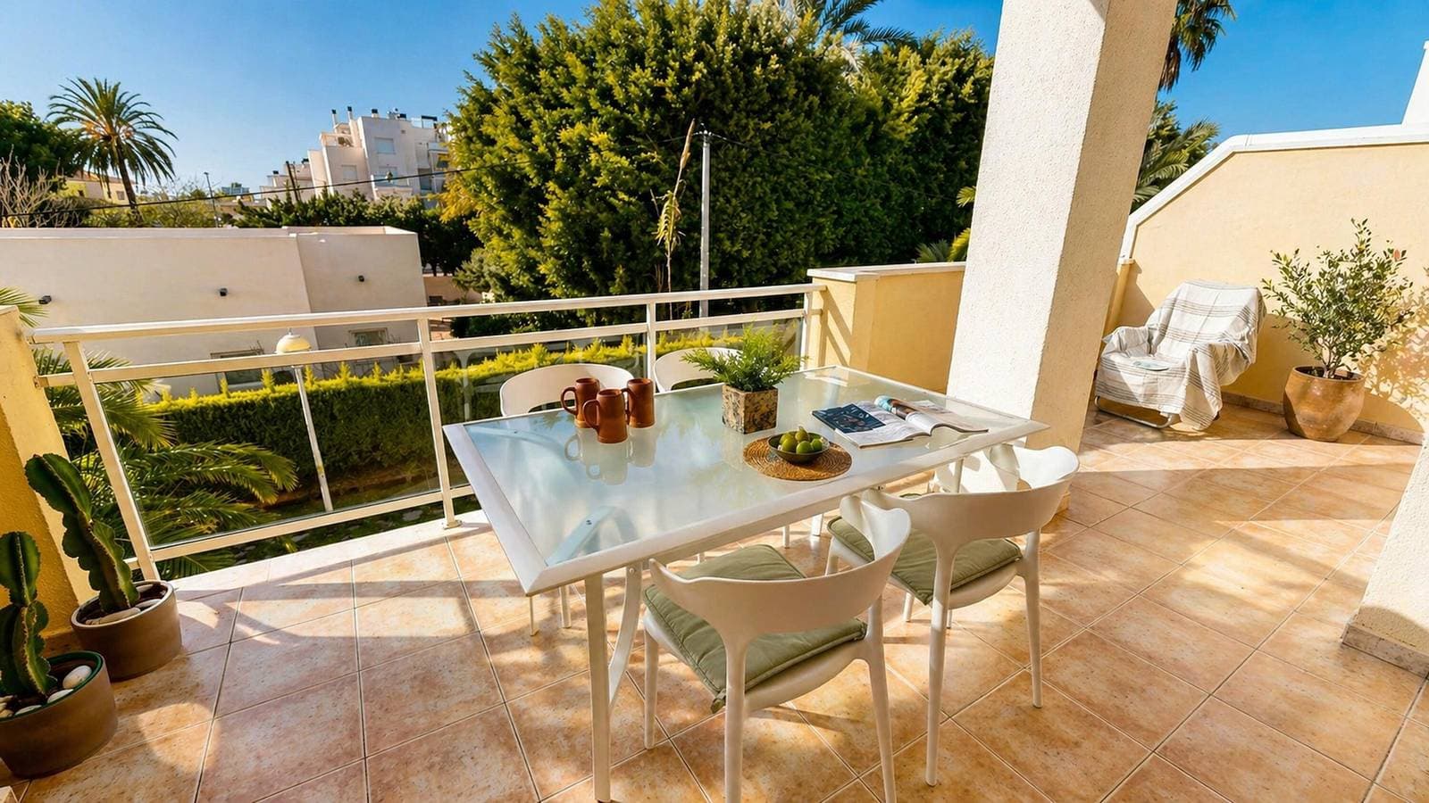 Fabelhaftes Appartement mit Wifi, A/C und fußläufig zum Strand 1
