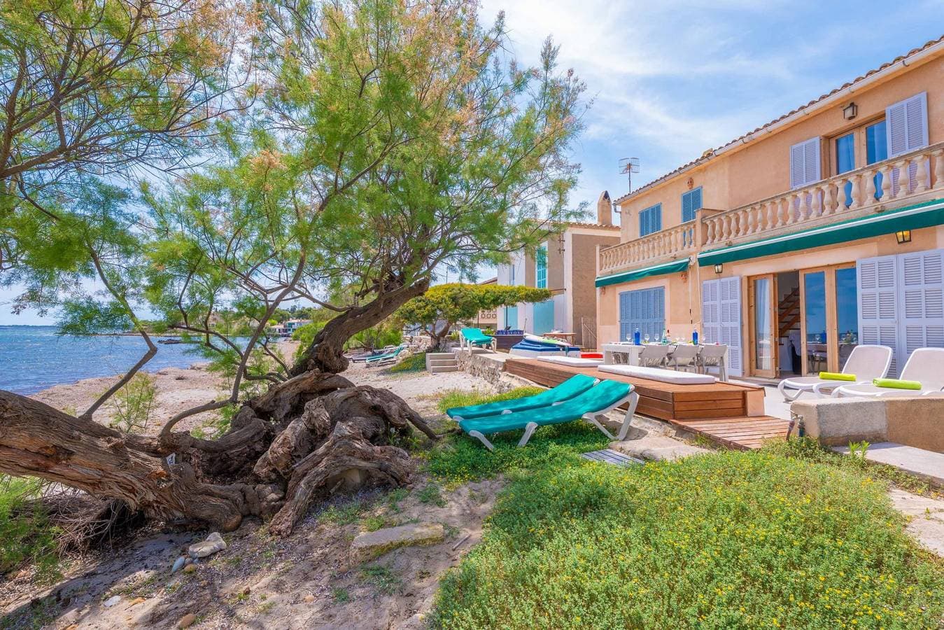 Foto 6 von 39: Cas Ferrerico - Gemütliches Sommerhaus direkt am Strand. Wifi gibt es gratis.