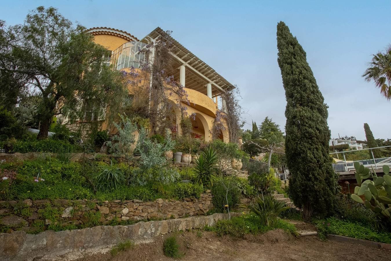 Foto 4 von 31: Bed & Breakfast 'Chambre Canisses' mit Meerblick, Gemeinschaftspool und WLAN