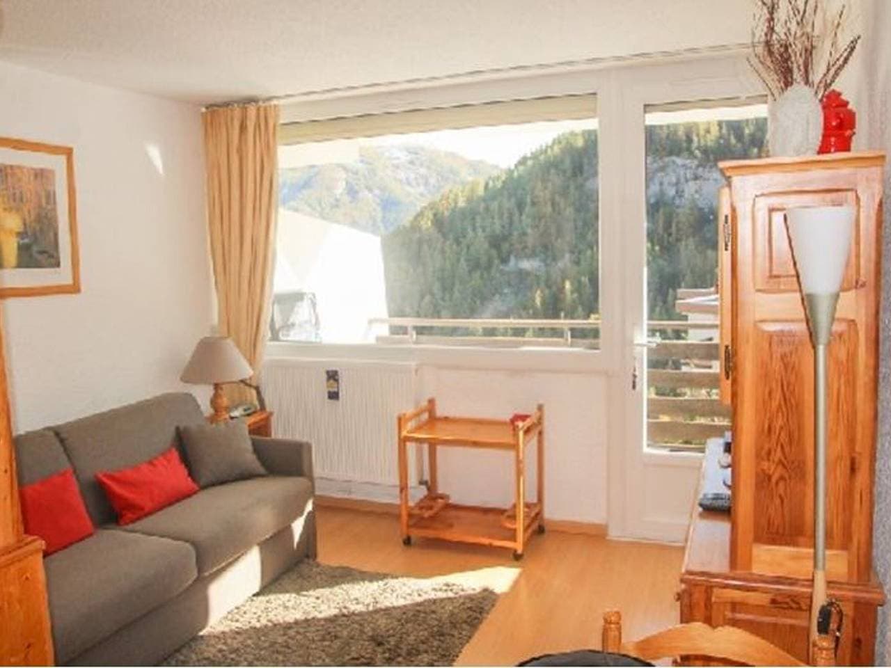Foto 13 von 17: Studio in den Bergen mit Balkon, kleine Haustiere erlaubt