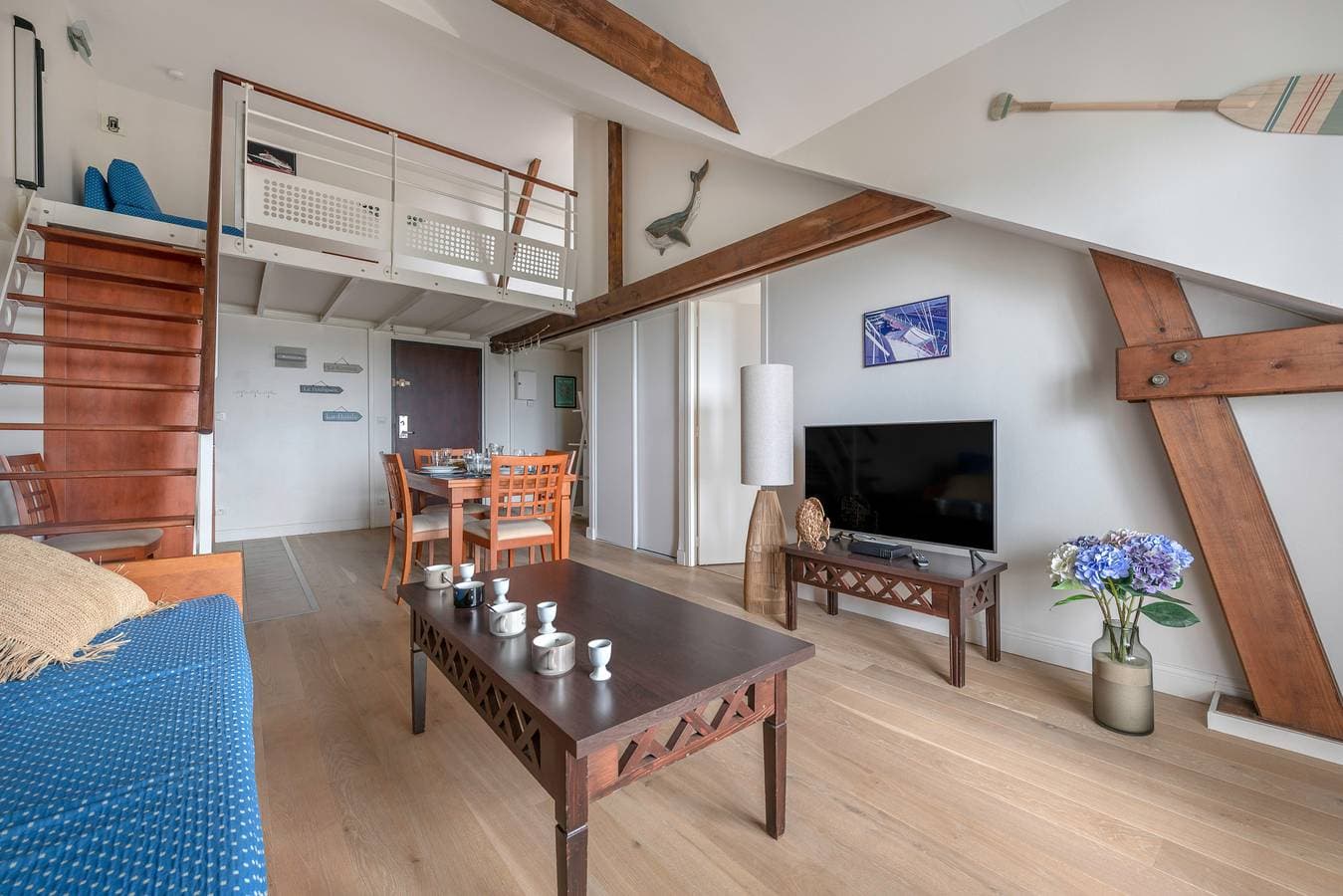 Foto 6 von 20: Maisonette mit Balkon, Pool und Strandzugang