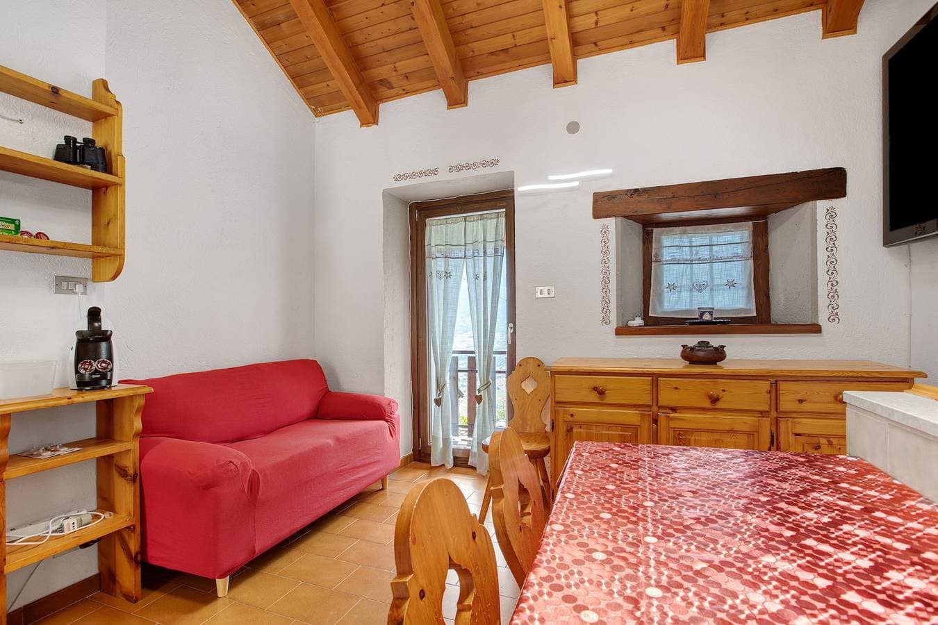 Foto 12 von 22: Apartment 'Ma Petite Maison' mit Bergblick und Balkon