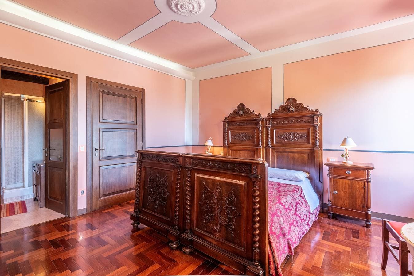 Foto 12 von 28: Zimmer 'Camera Rossa' mit gemeinsamer Terrasse und Wi-Fi
