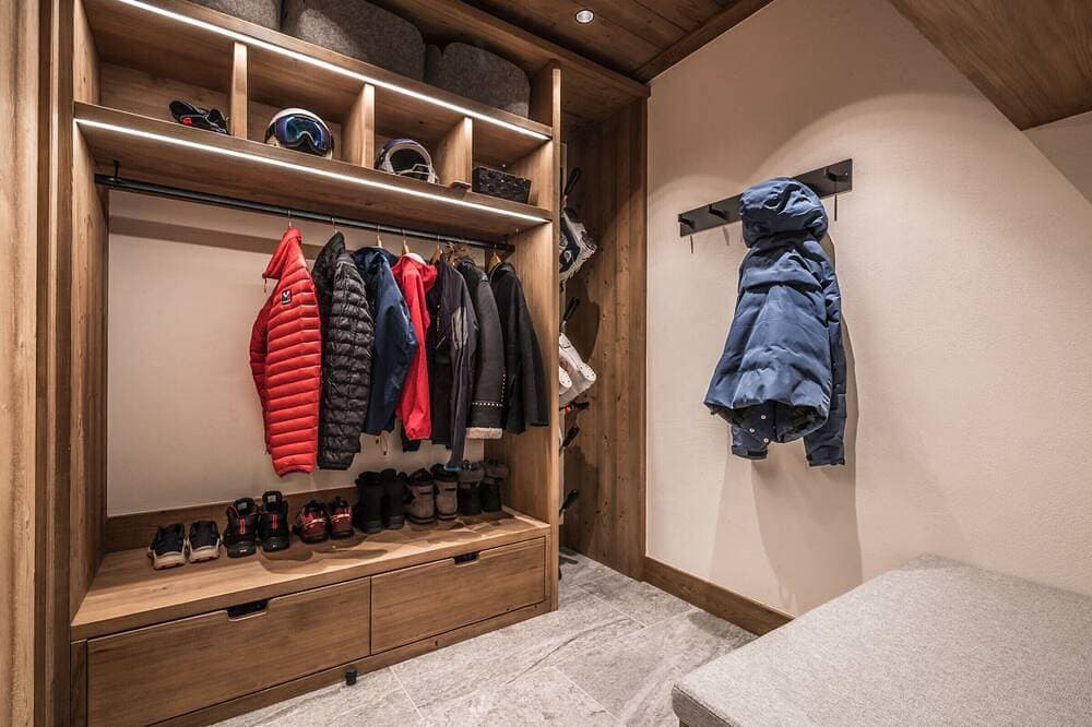 Foto 12 von 12: Luxuriöse 4-Zimmer Wohnung in Courchevel Le Praz - Parkplatz Inkl.