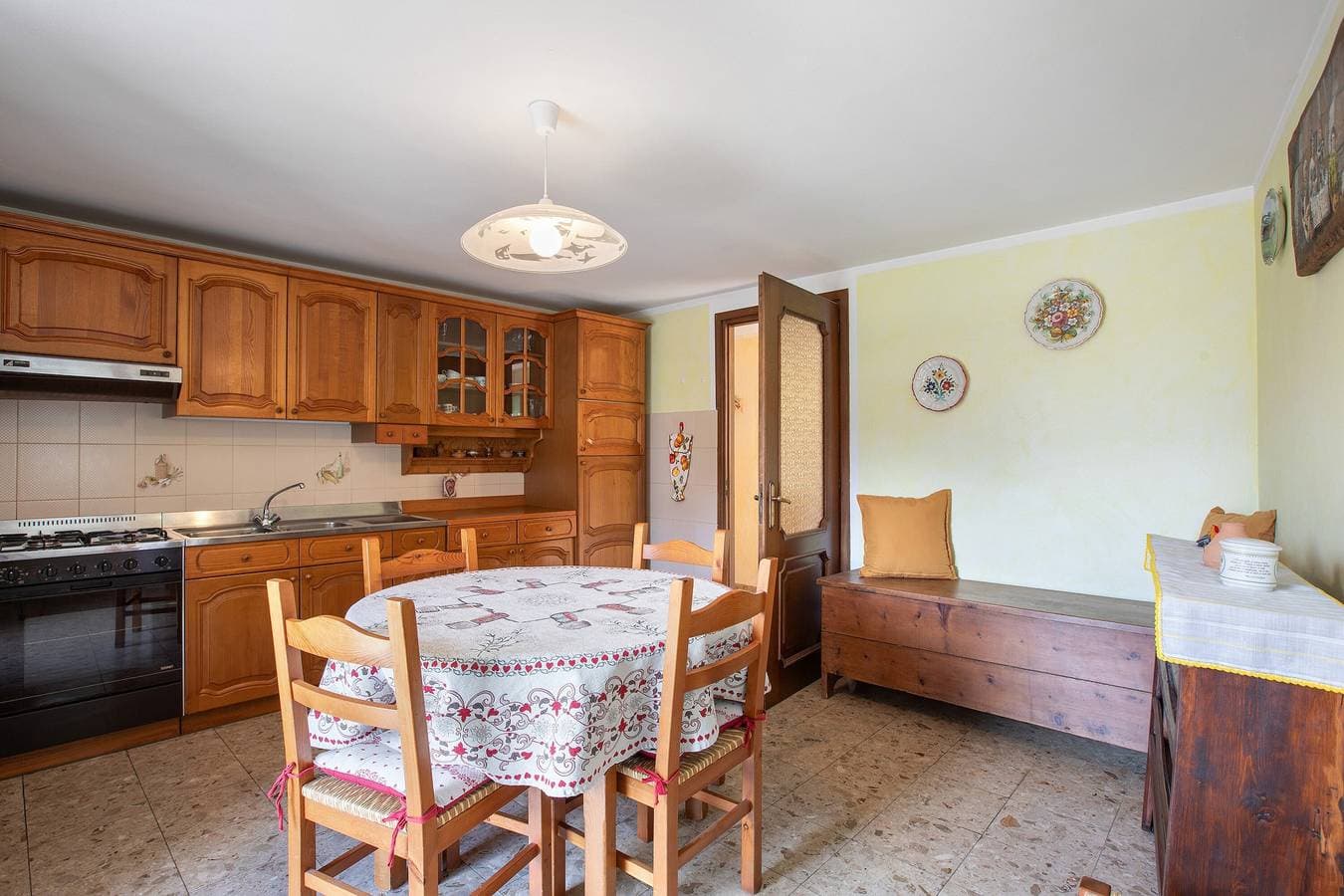 Foto 6 von 25: Ferienwohnung 'Il Borgo' mit Bergblick, privater Terrasse und WLAN