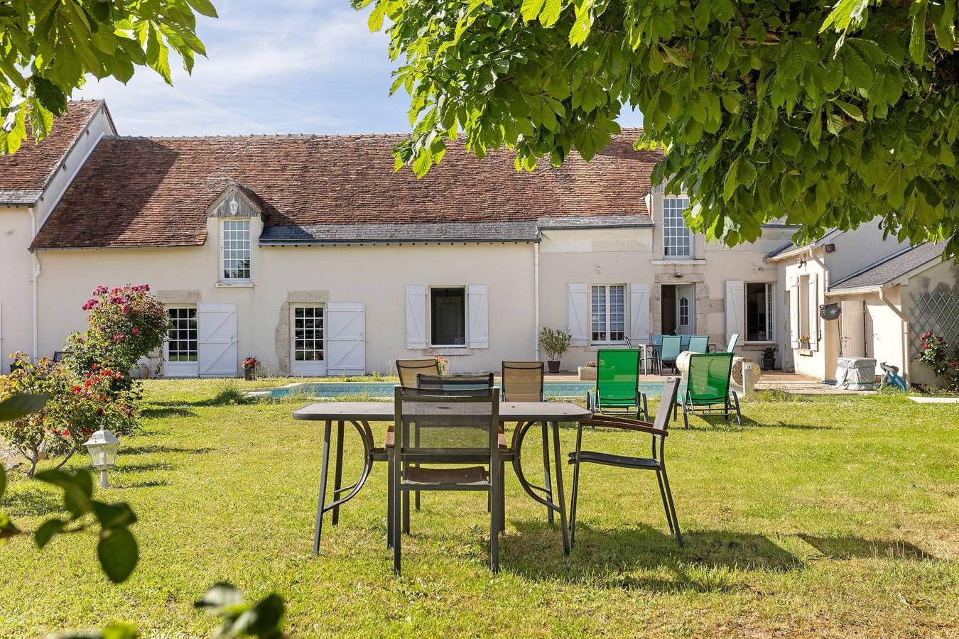 Foto 7 von 26: Bed & Breakfast 'Chambre Lavande' mit Gemeinschaftspool, Garten und WLAN