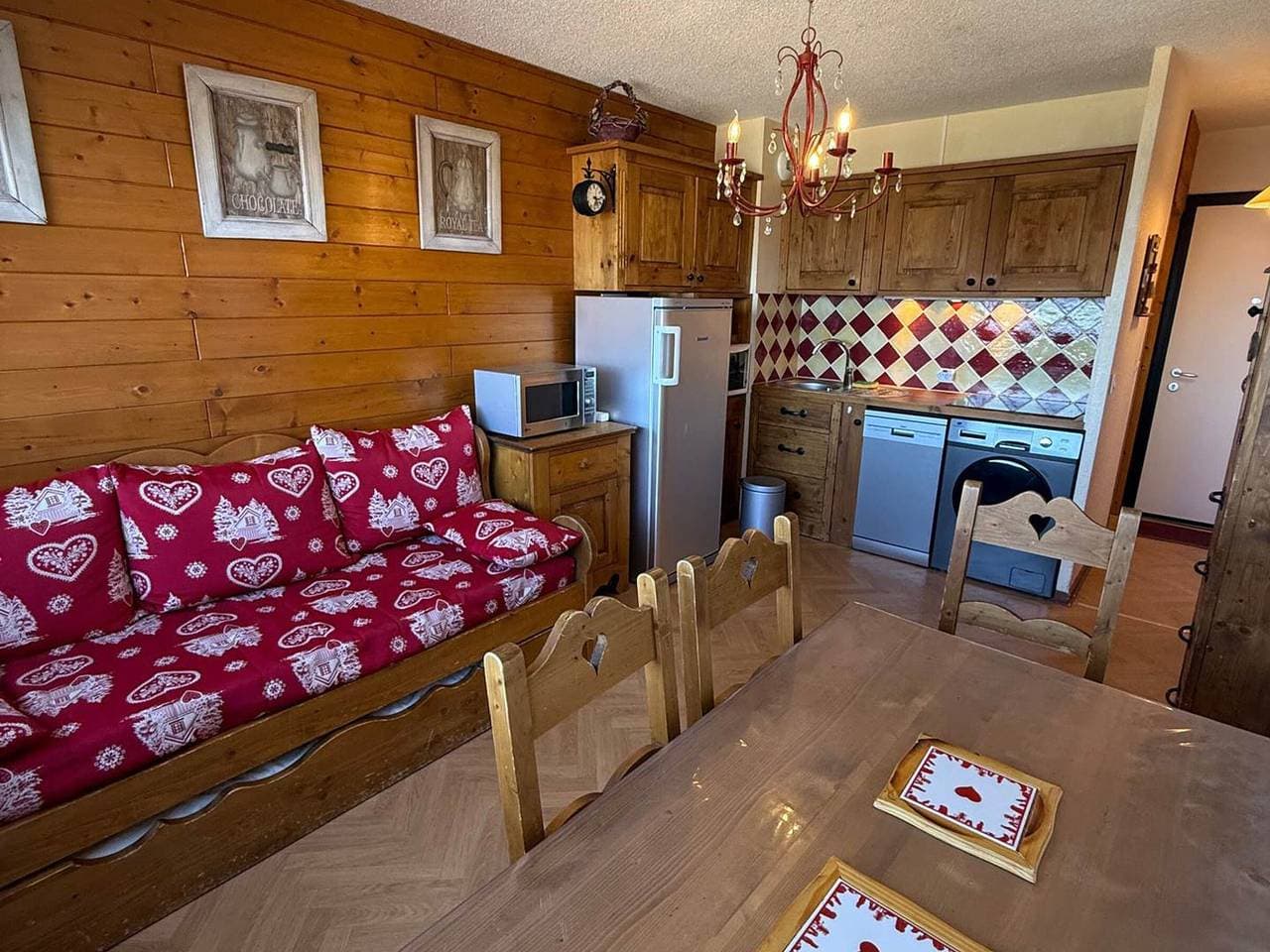 Miete 2-Zimmer für 5 Pers. direkt an der Piste 1