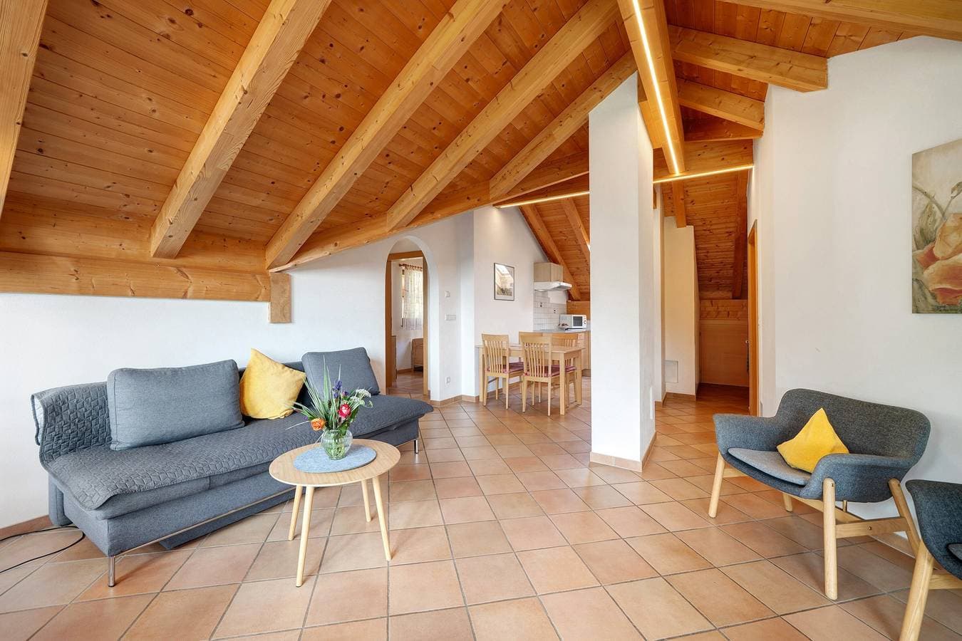 Foto 7 von 24: Ferienwohnung 'Stettnerhof Penegal' mit Bergblick, Terrasse, Gemeinschaftsgarten und WLAN