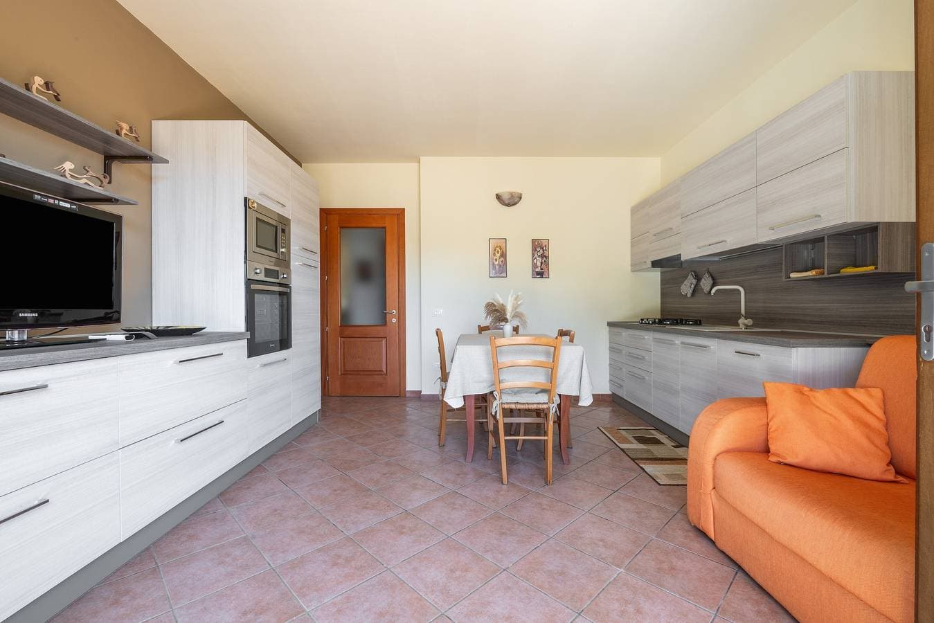 Foto 10 von 26: Ferienwohnung "Villetta Nora" nahe dem Strand mit Klimaanlage und Terrasse