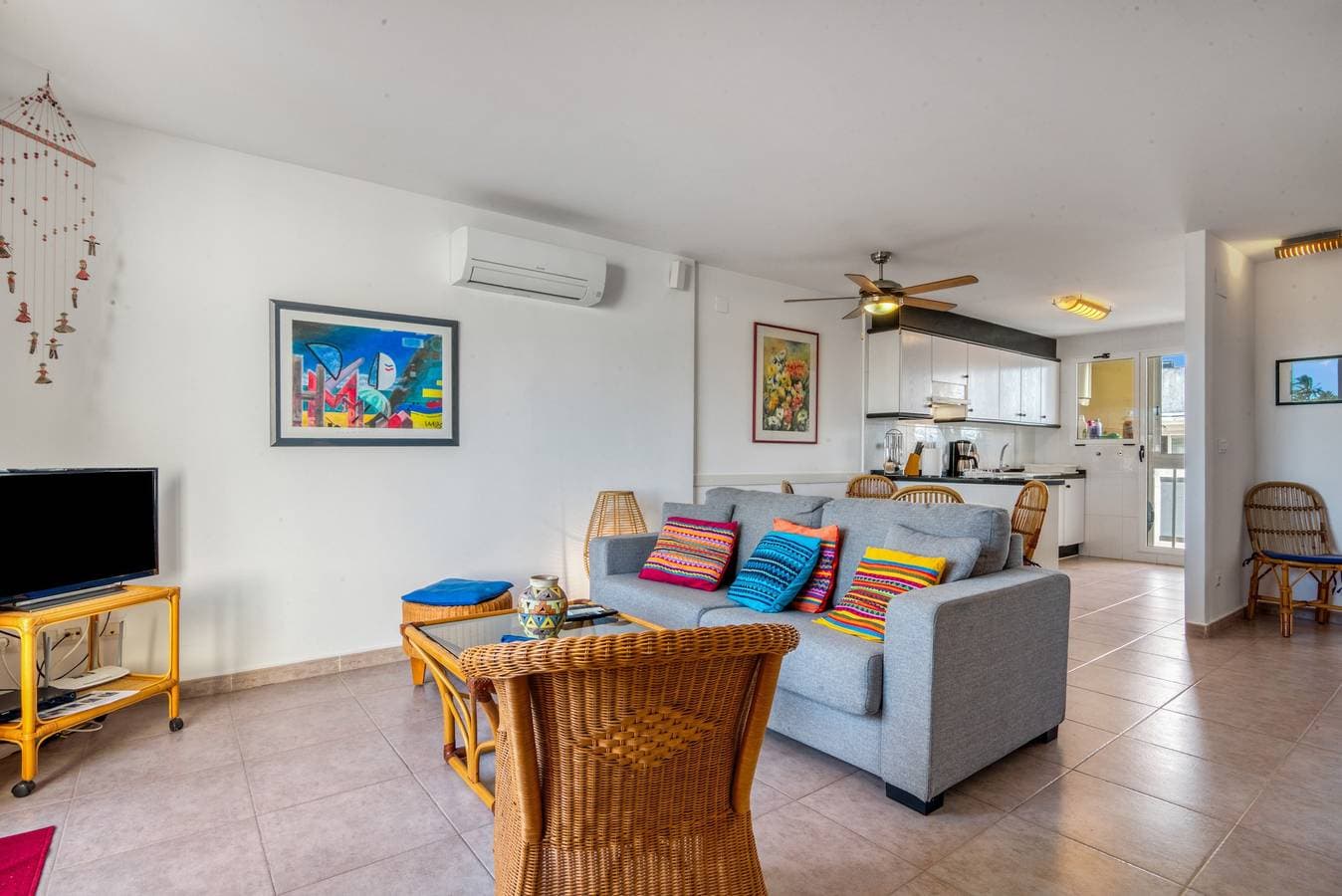 Foto 5 von 26: Casa "Jardines de Denia III" mit Meerblick, Pool, WLAN, Klimaanlage, Terrasse und Garten