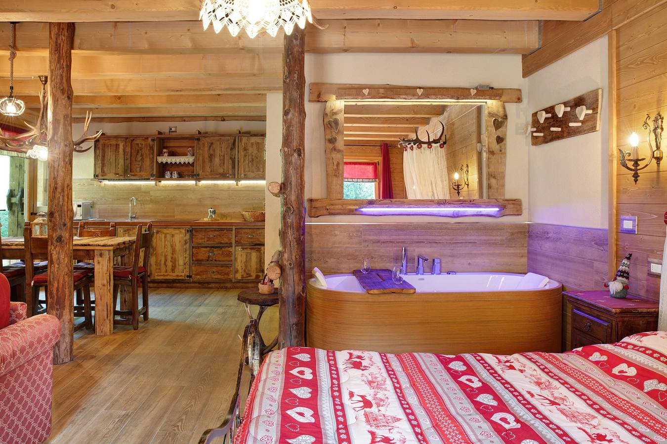 Foto 11 von 24: Chalet 'dei Cervi' mit Bergblick, privatem Garten und Balkon