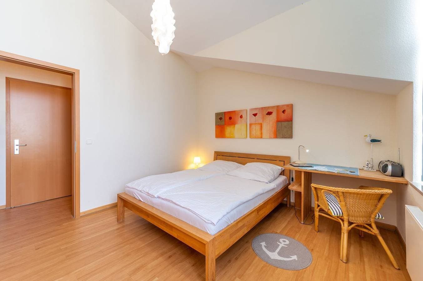 Foto 12 von 14: Großzügige Ferienwohnung mit Balkon und Meerblick, direkte Strandlage