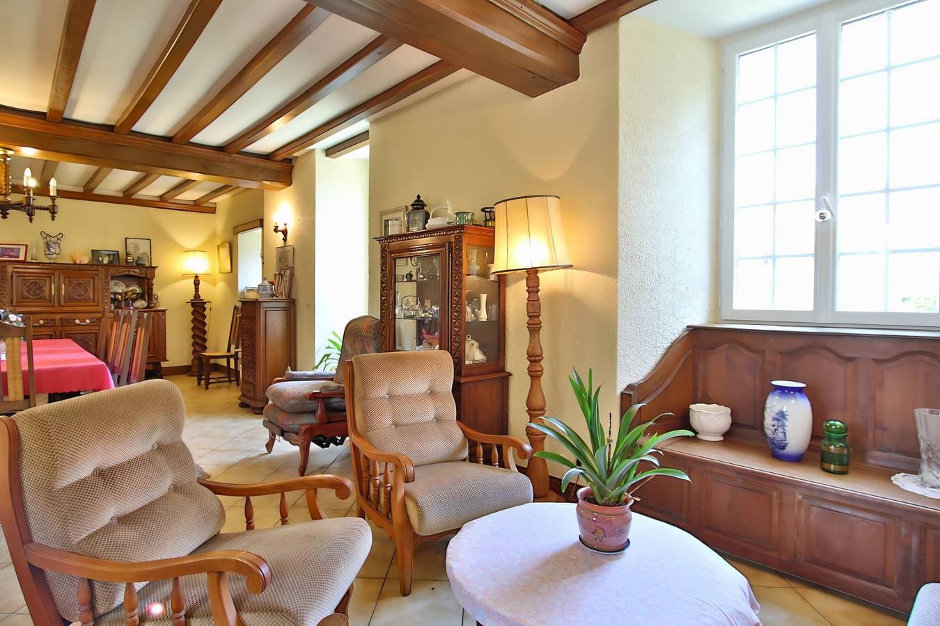 Foto 13 von 26: Authentisches Gästezimmer im normannischen Herrenhaus – hausgemachtes Frühstück inklusive