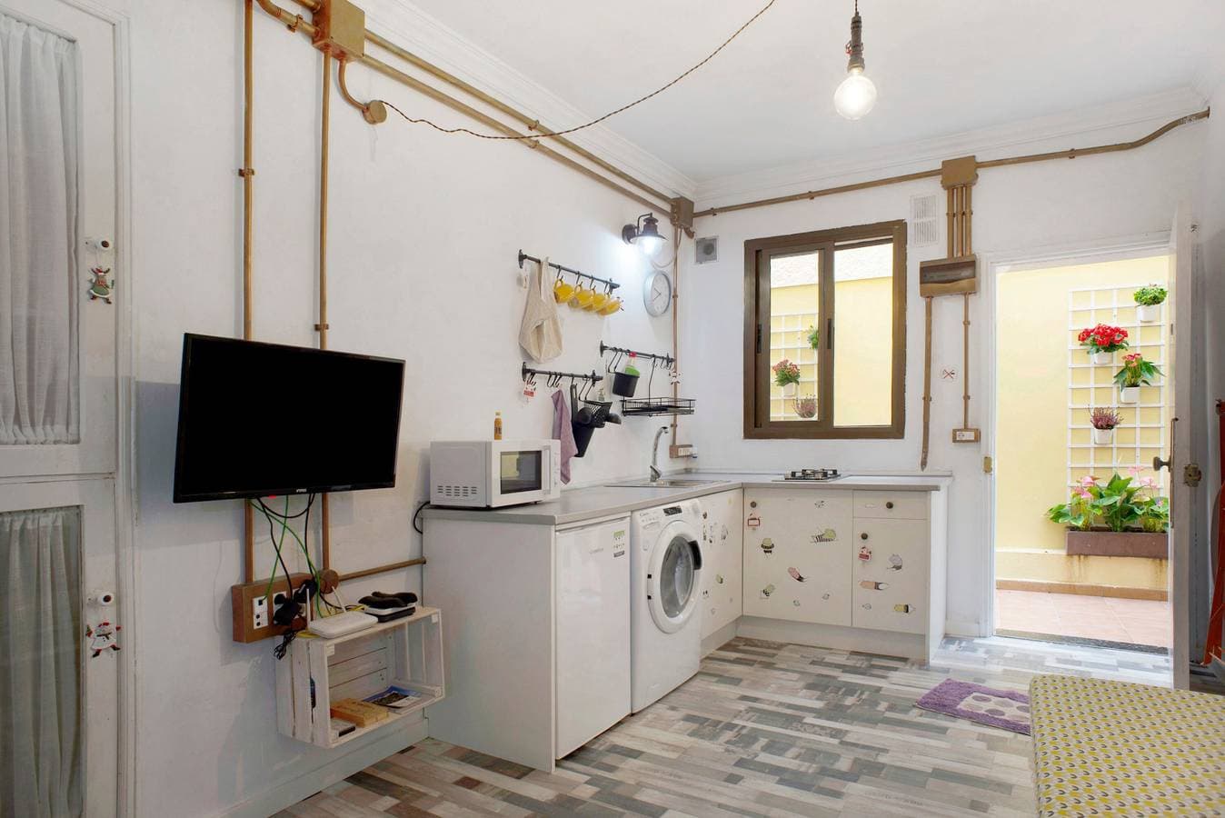 Foto 5 von 18: Einzimmerwohnung "Las Sales Estudio" Nahe dem Strand und mit WLAN