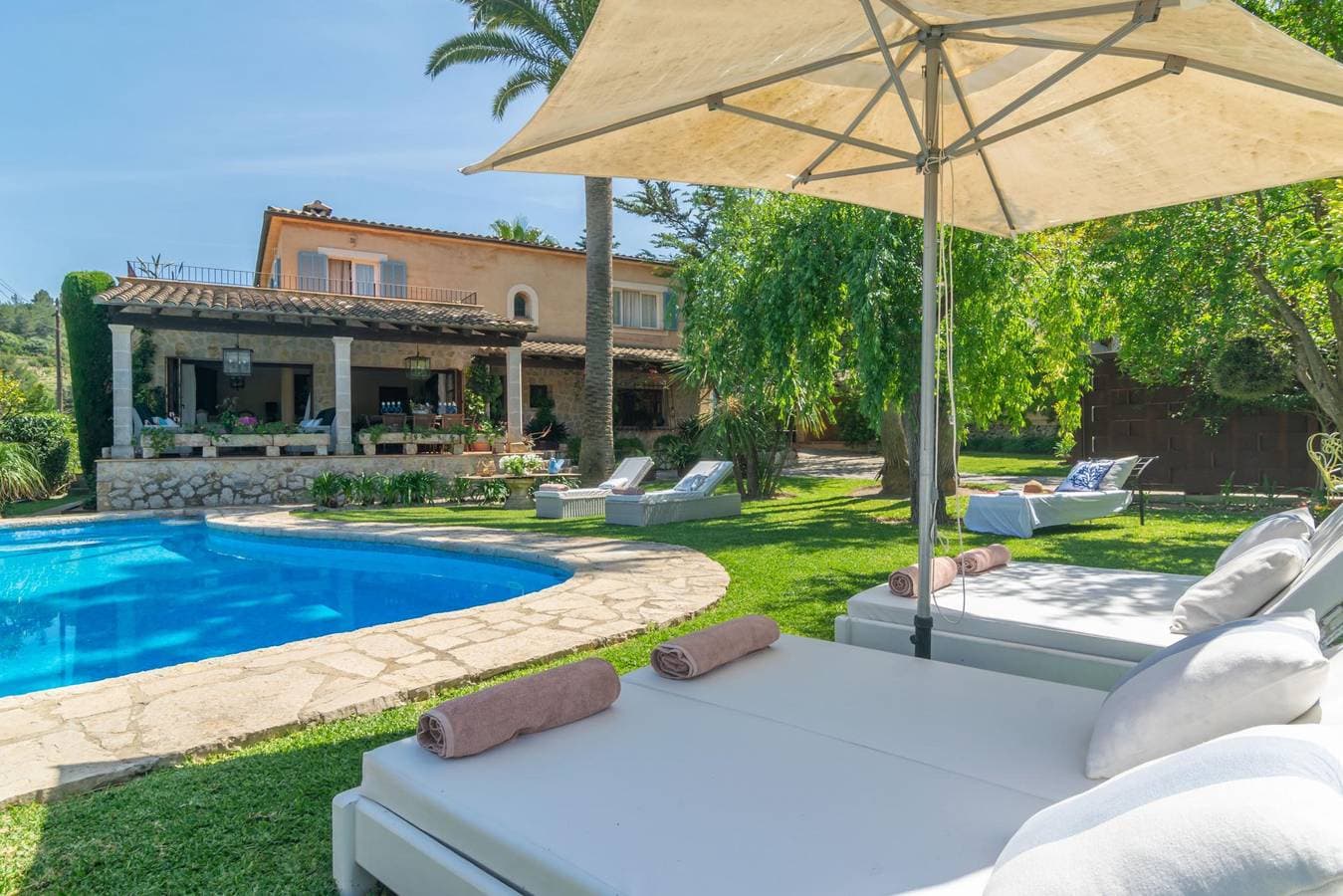 La Font (Mancor) - Fabelhaftes Haus am Fuße der Berge, mit privatem Pool . Wifi gratis. 1