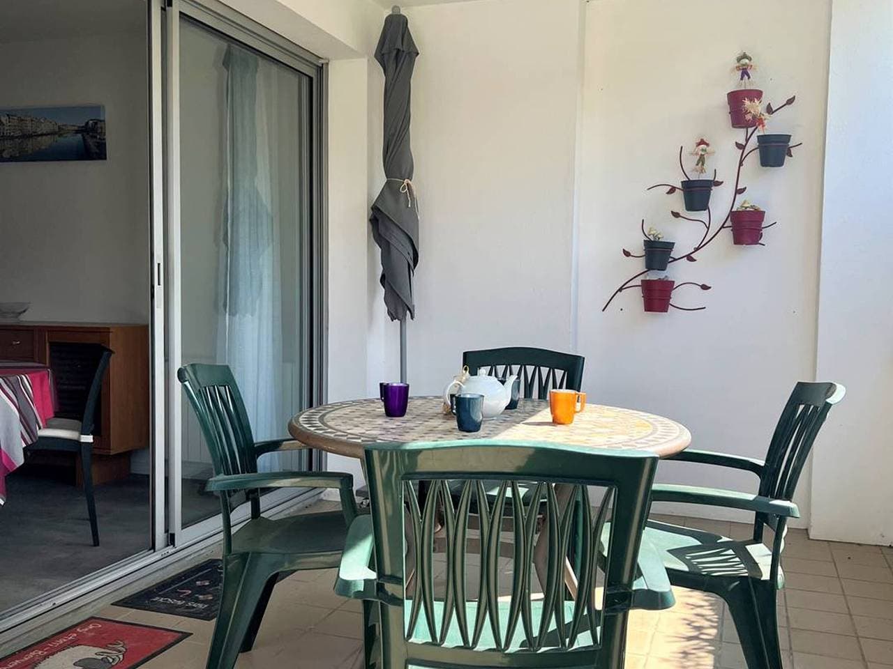 Foto 12 von 18: Erdgeschosswohnung für 2 in Cambo-les-Bains mit Internet und Haustiere erlaubt