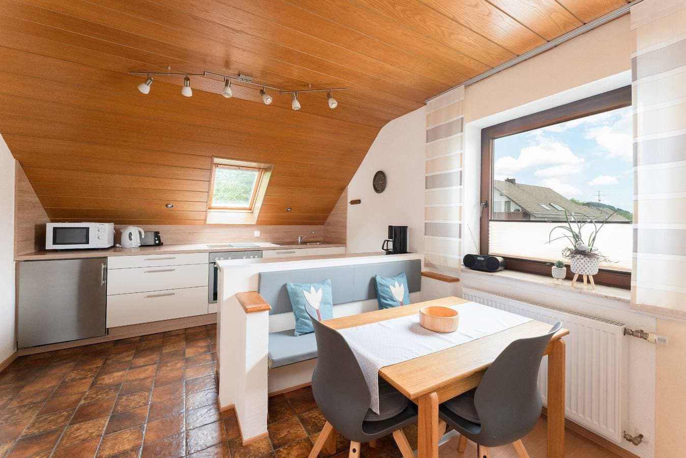 Foto 9 von 17: Appartement Fernblick, 55qm, Balkon, 1 Schlafzimmer, max. 2 Personen