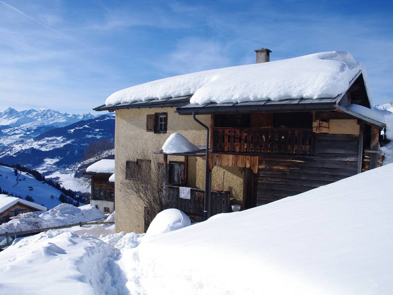 Foto 6 von 40: Ferienhaus Altes Walserhaus, Brün - 4.5 Zimmer Ferienhaus für max. 6 Pers.