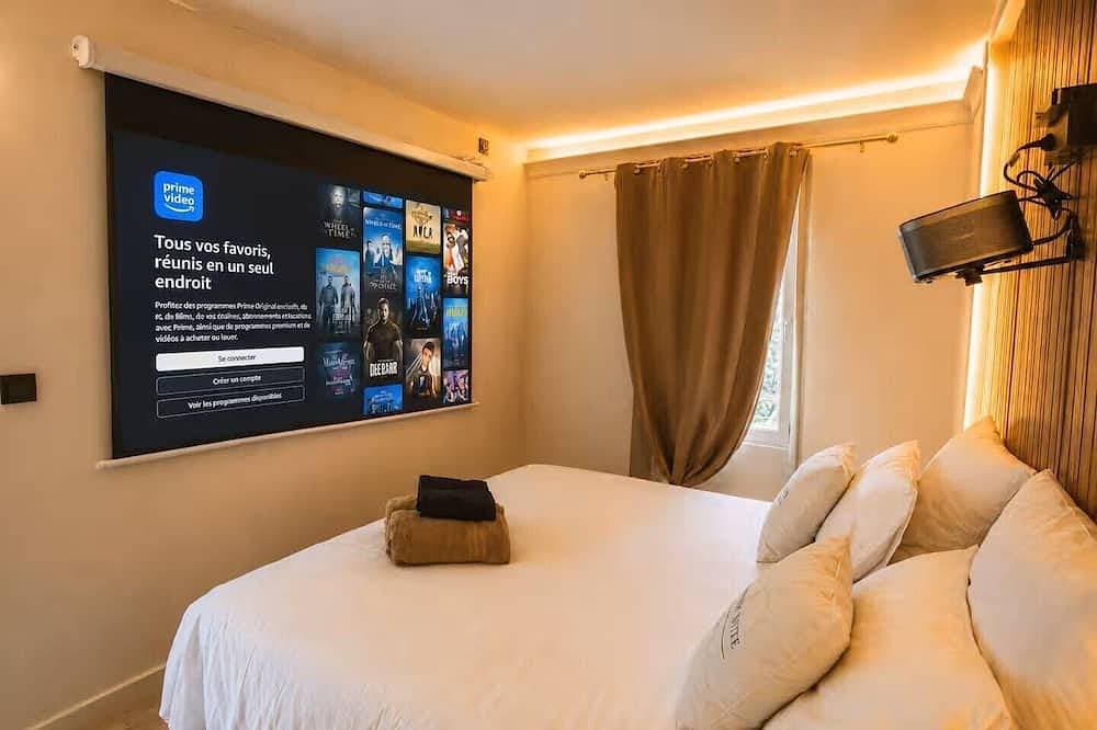 Foto 2 von 20: La Suite Suspendue – rooftop privé, cinéma & vue château