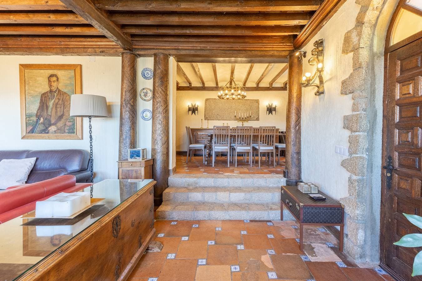 Foto 6 von 38: Las Yernas: Landhaus in der Sierra de Gredos mit privatem Pool für Gruppen