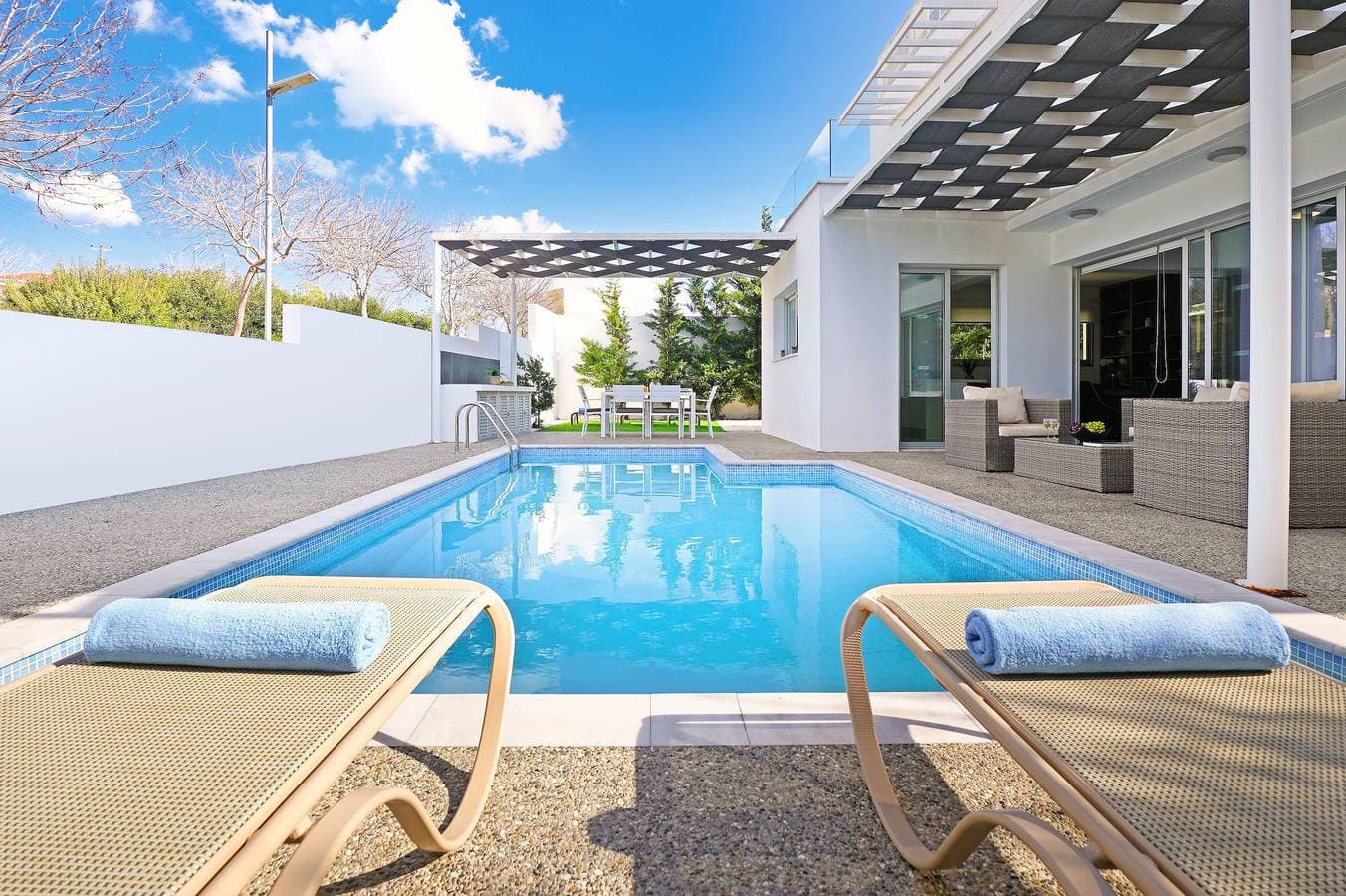 Foto 2 von 34: Villa für 7 Personen mit Pool