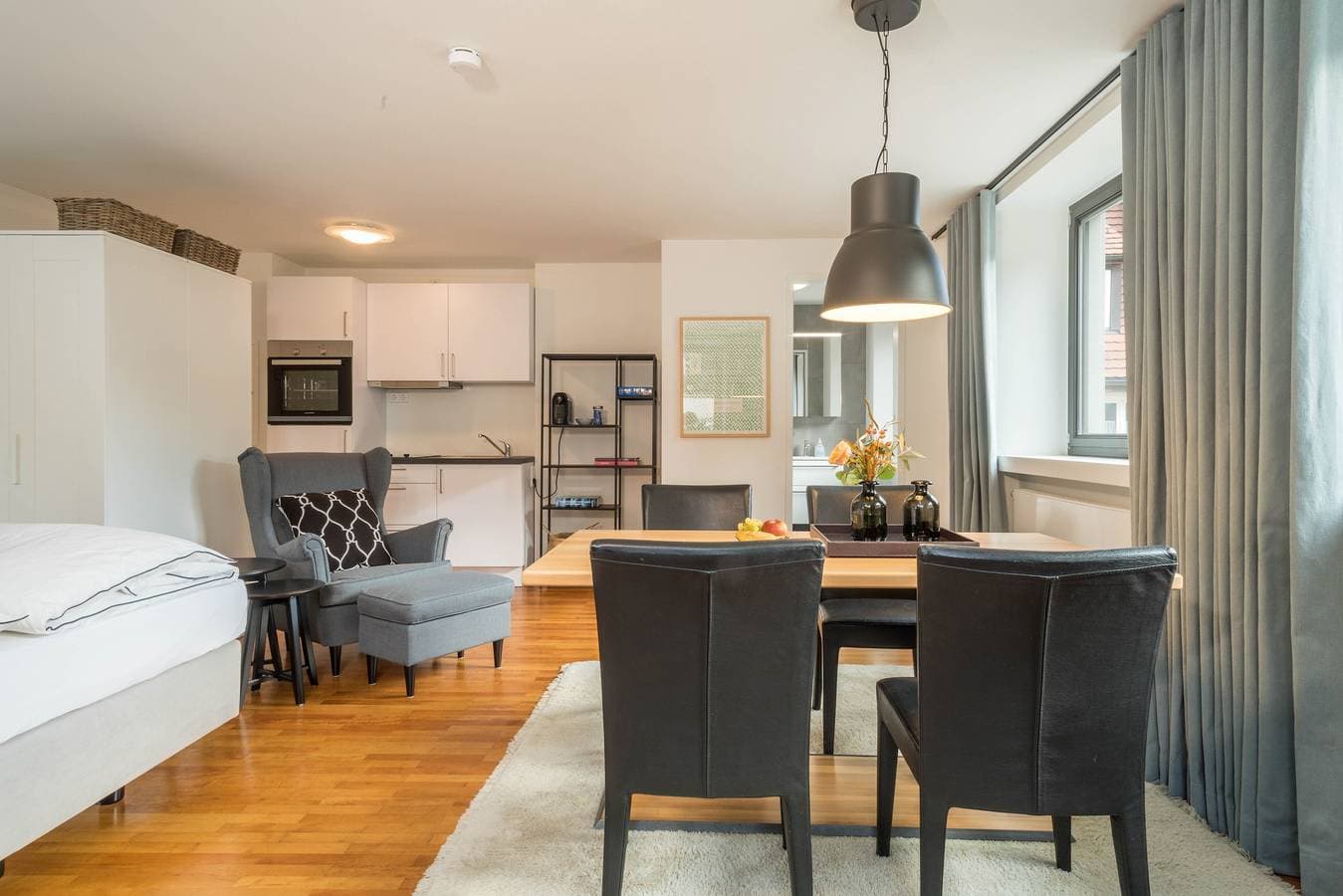 Foto 12 von 25: Modernes Einzimmer-Appartement Nr. 12 mitten im Stadtzentrum mit WLAN