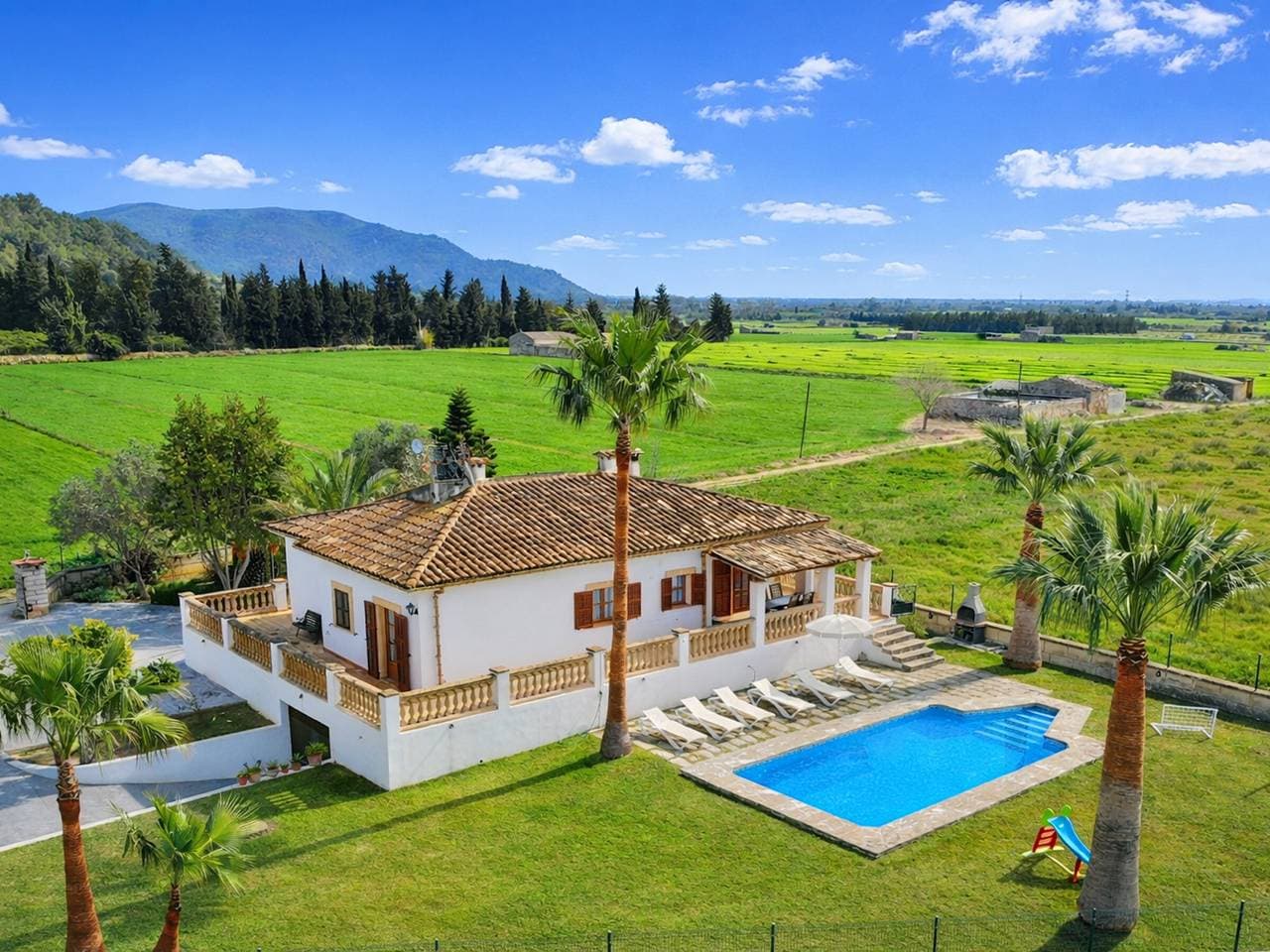 Rustikale Villa in Sa Pobla mit privatem Pool 1