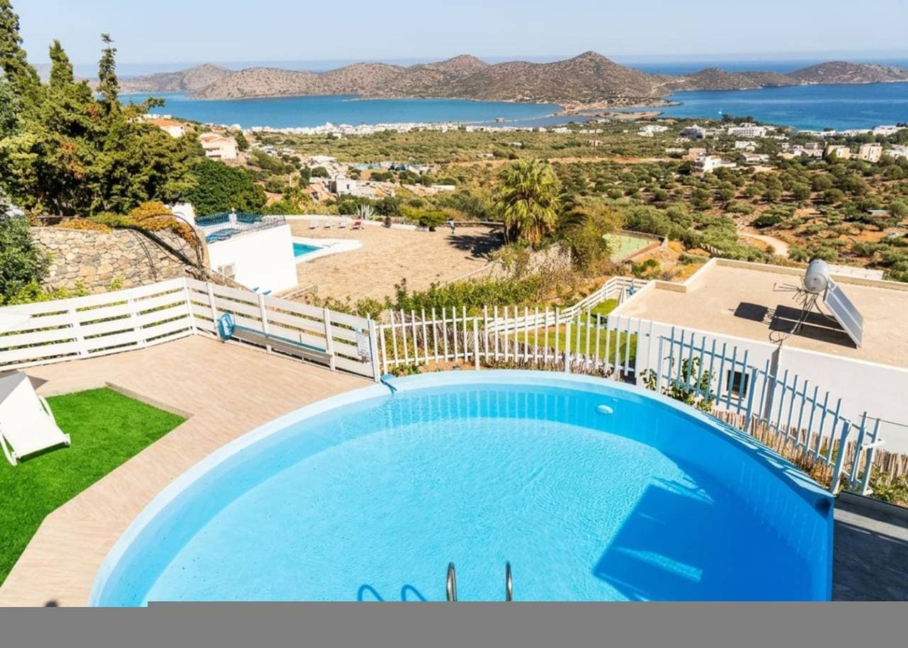 Foto 12 von 76: Seaview Villa Private Pool & BBQ, near Elounda Bay