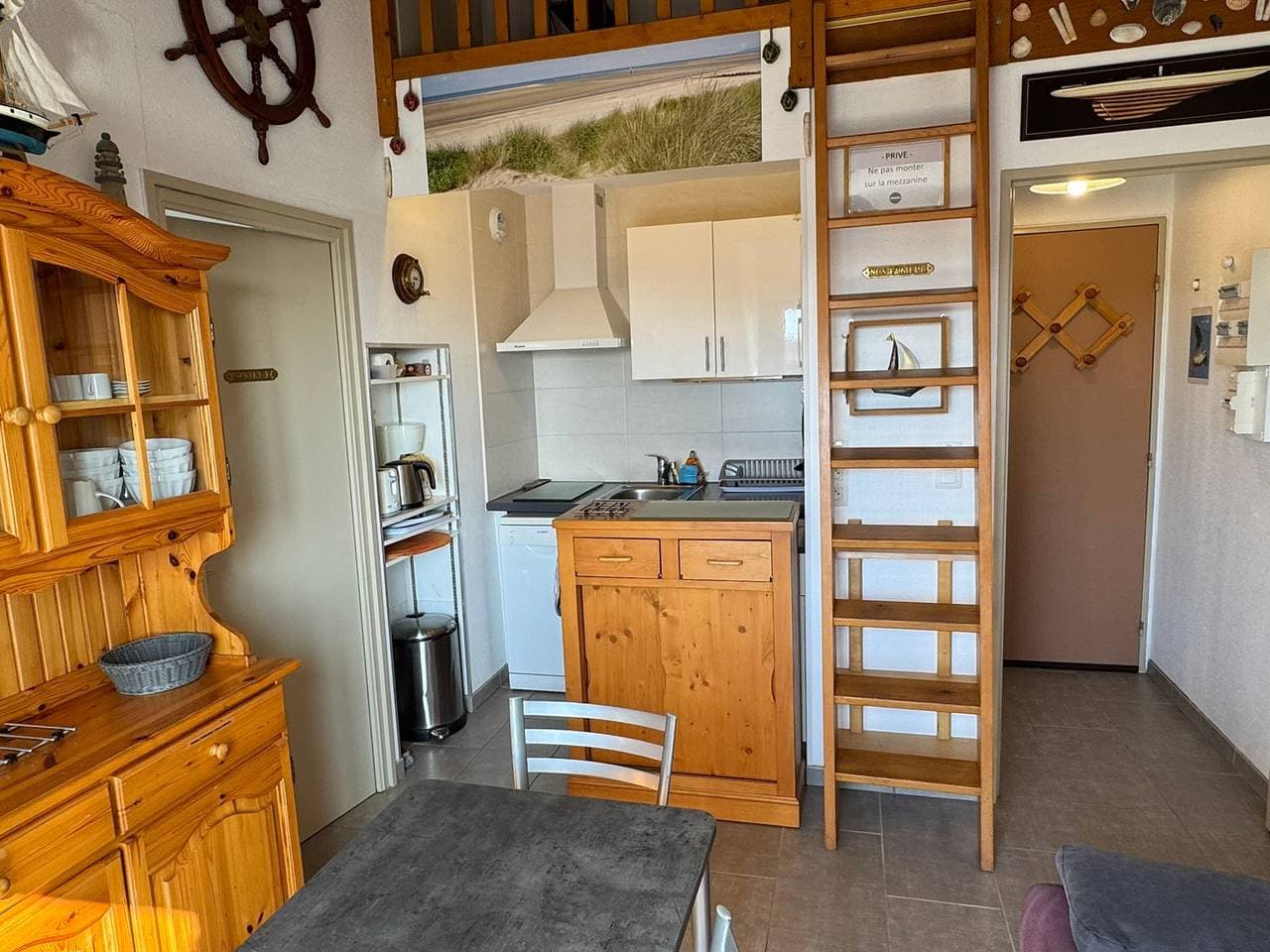 Foto 7 von 12: 2-Zimmer-Wohnung direkter Strandzugang, Haustiere erlaubt, Wifi