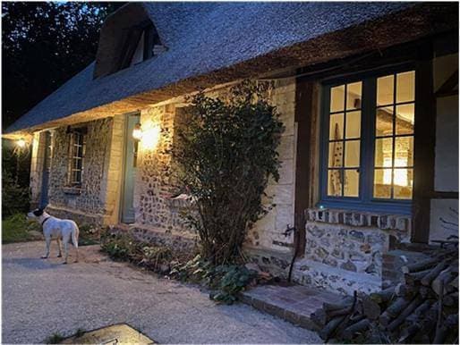 Chaumière 8p, 4ch, 2 sde, grand jardin, proche Honfleur 1