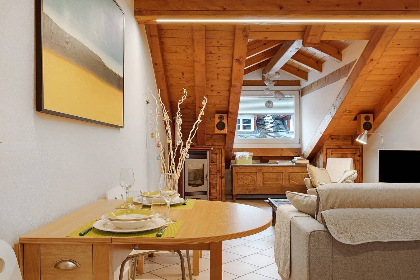 Foto 5 von 32: Apartment „Il Nido“ mit Bergblick, WLAN und Klimaanlage