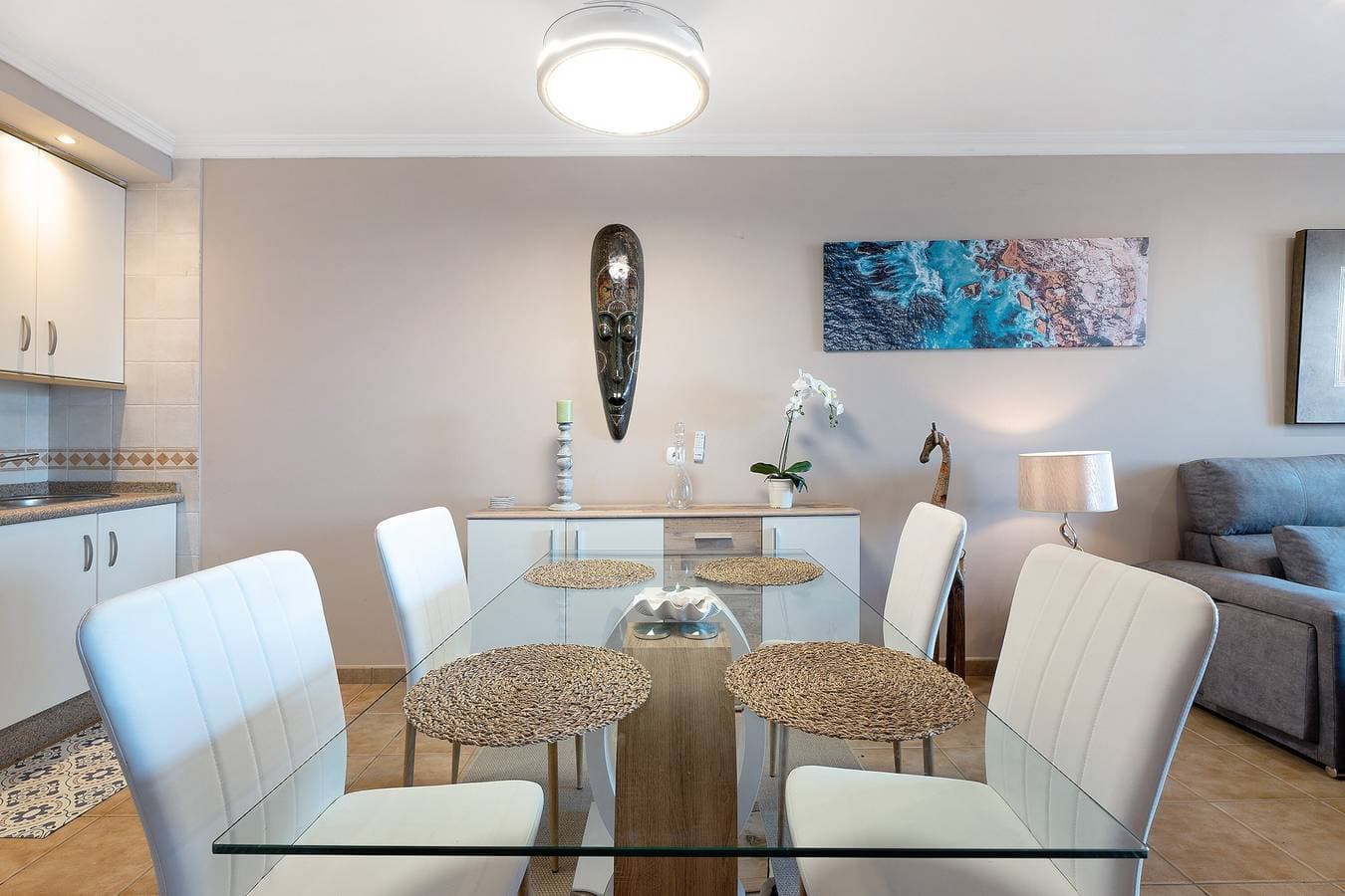 Foto 10 von 30: Ferienwohnung "Ático Beach Sotavento" mit Gemeinschaftspool und WLAN